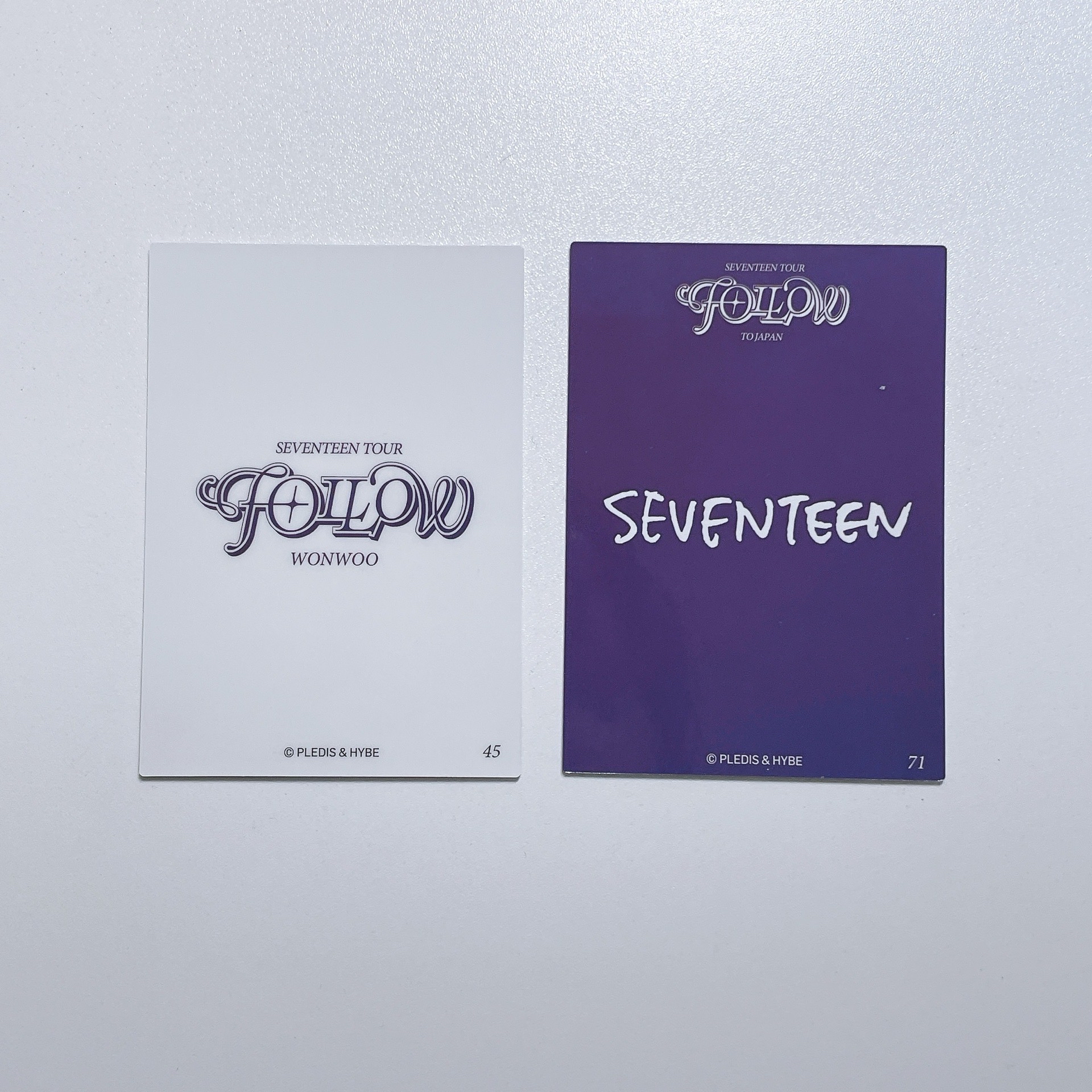 FOLLOW 圓 周邊卡