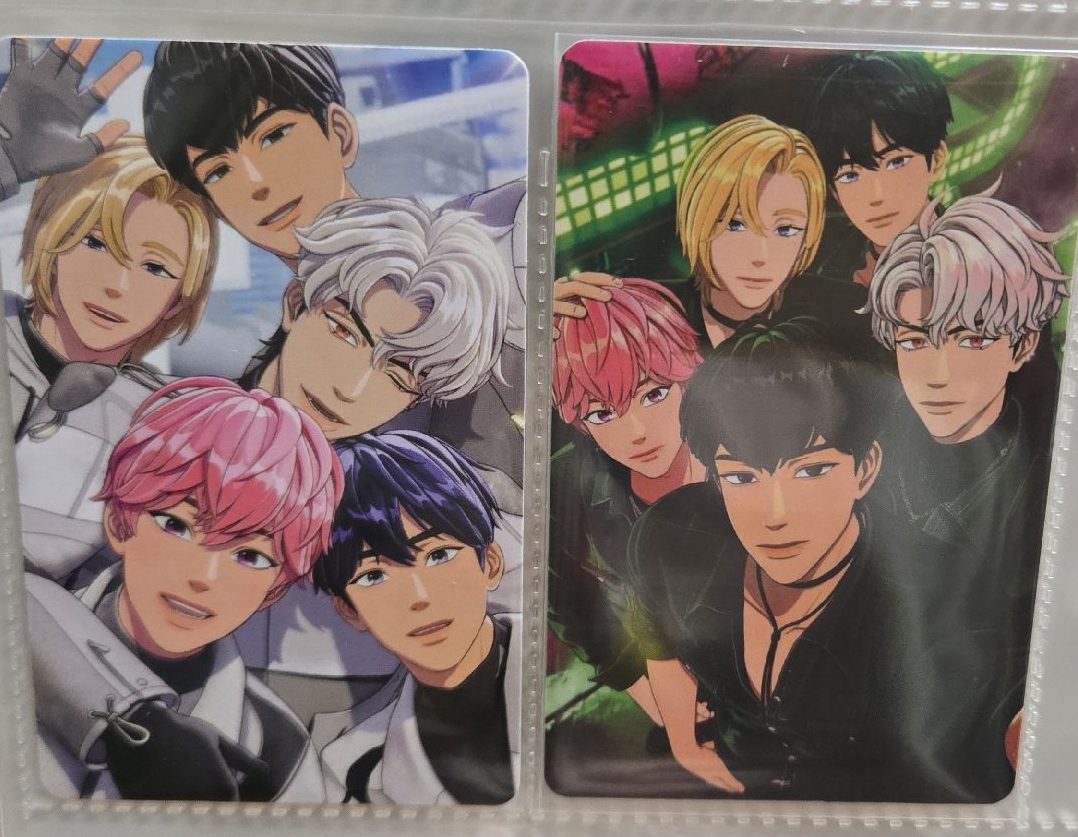 💙💜🩷❤️🖤迷三-單封-團卡一組