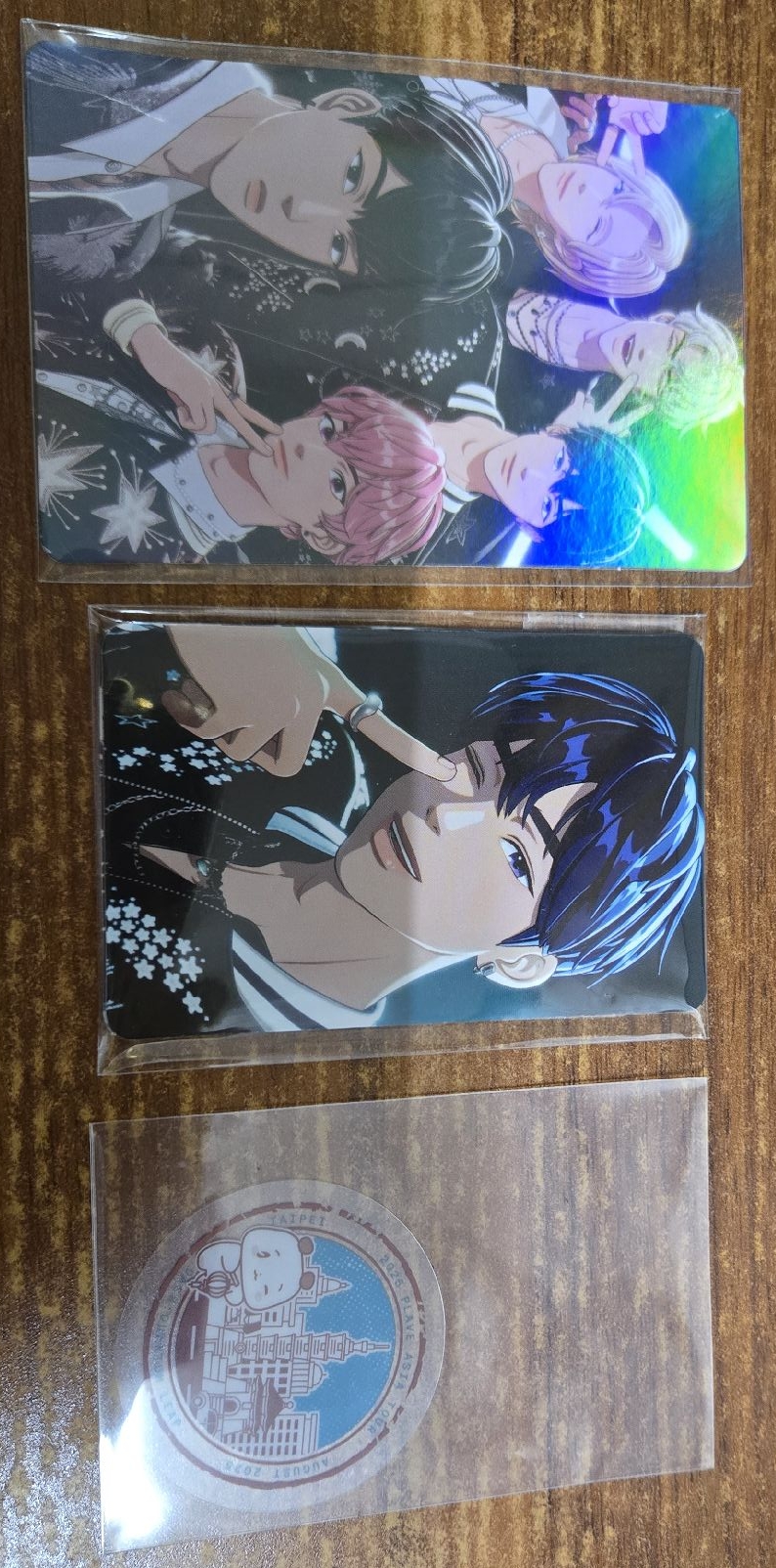 2025亞巡-台北場-入場卡+團卡組(含貼紙)（全新未拆）