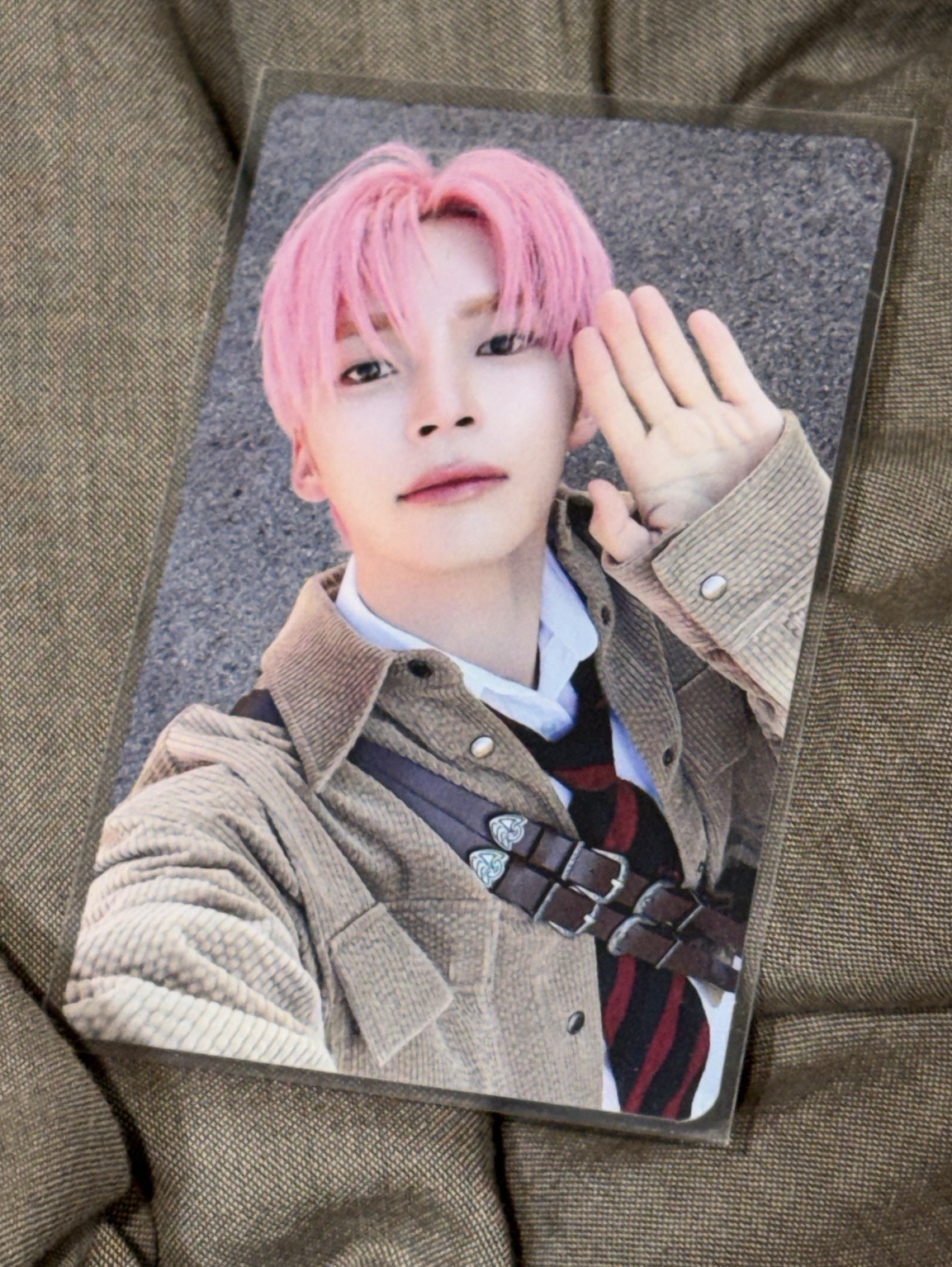 成韓彬 粉髮 日專 專輯卡 通常盤