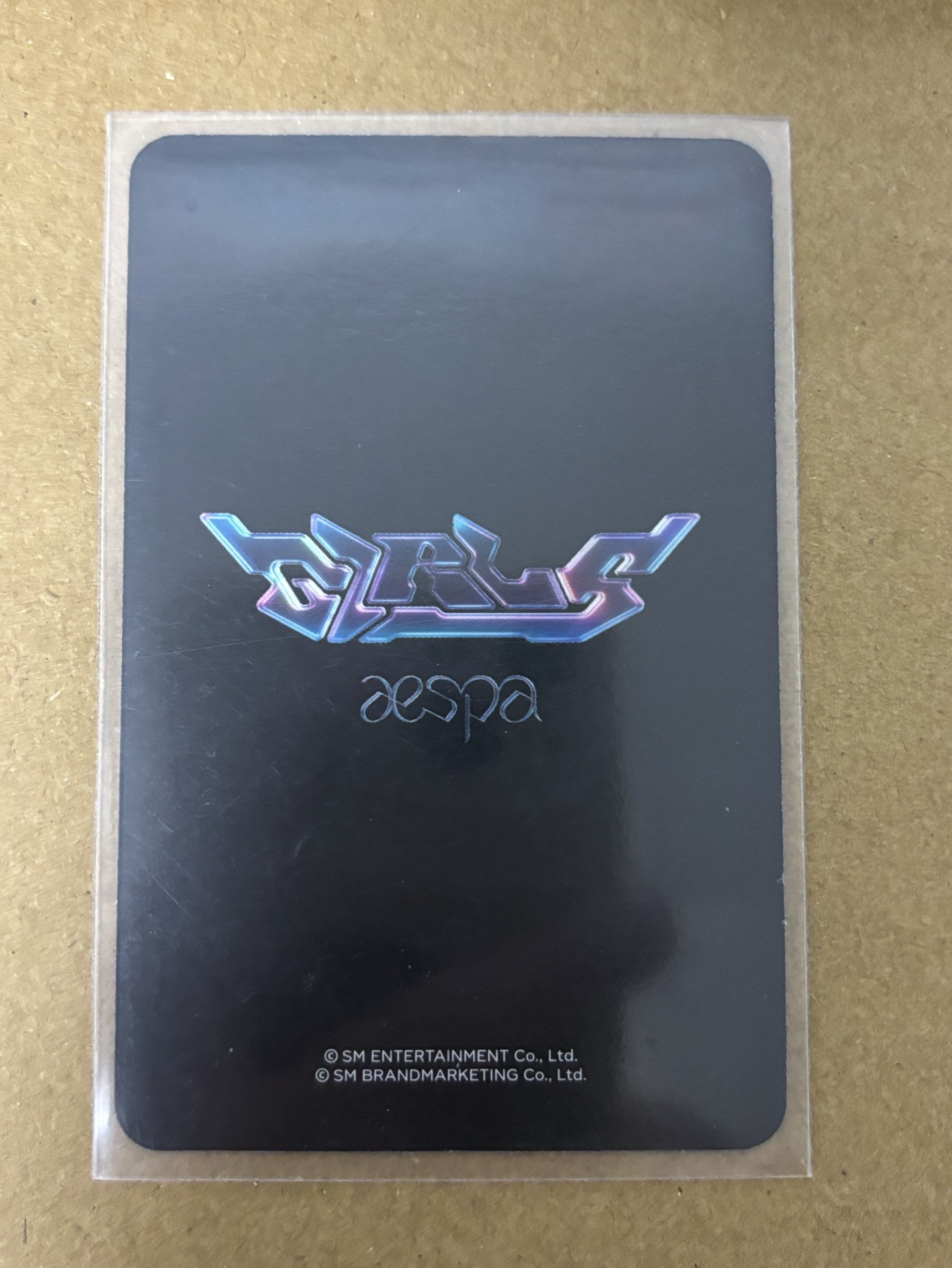 aespa NingNing 寧 Girls sm 簽售卡 應募寧 寧-44