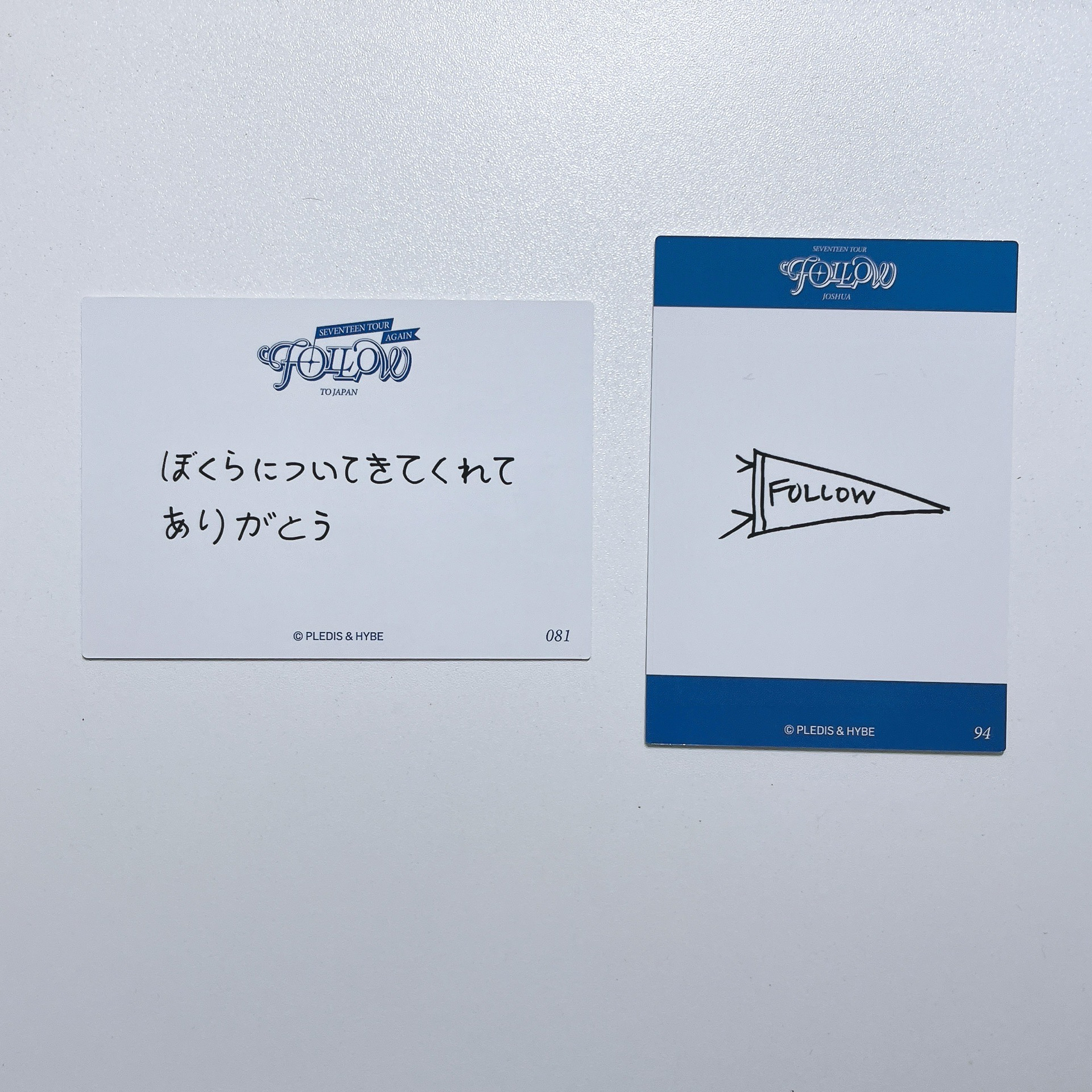 FOLLOW、FOLLOW AGAIN 秀 隨機卡