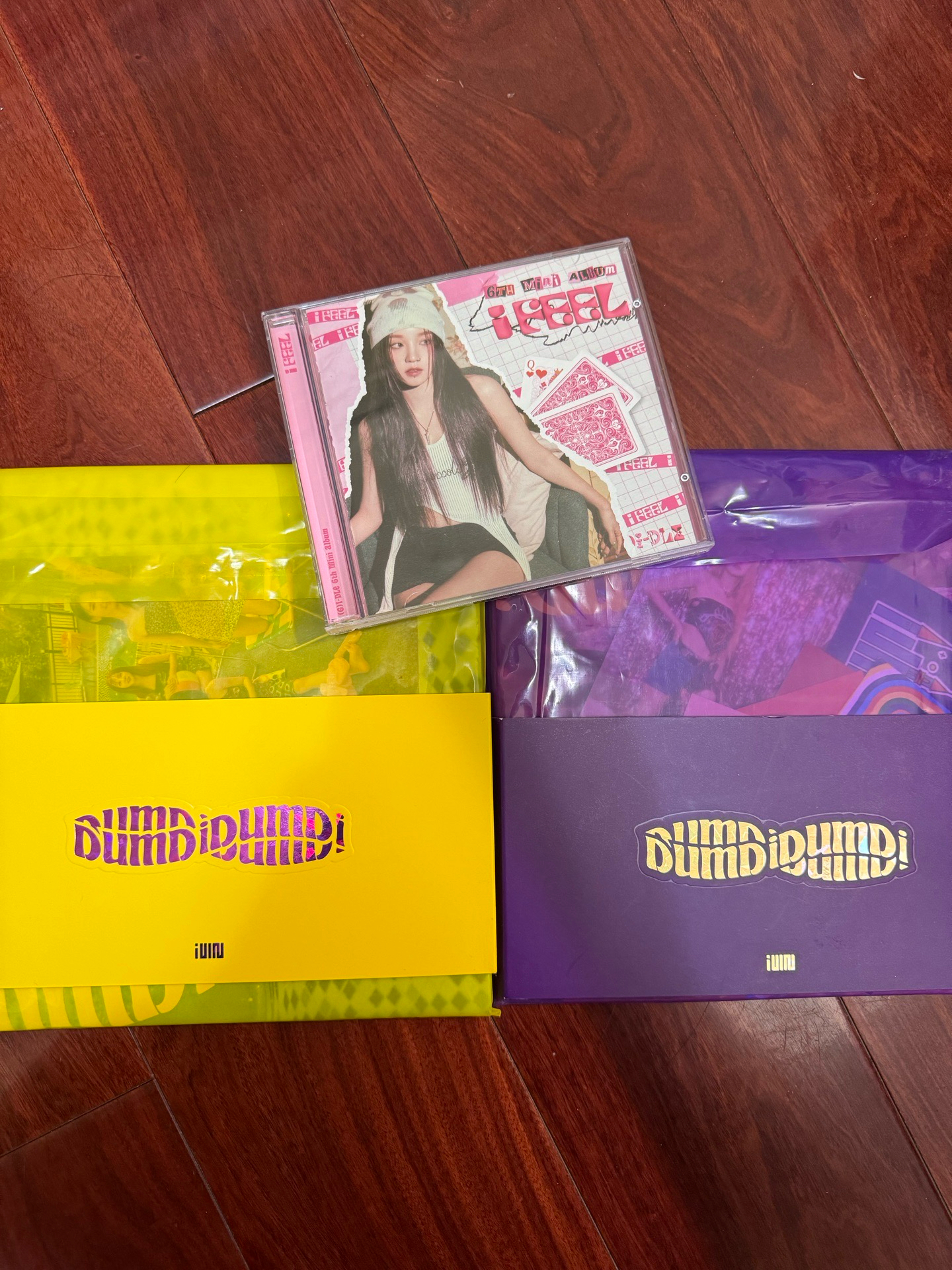 dumdi dumdi兩版空專+i feel雨琦單封空專