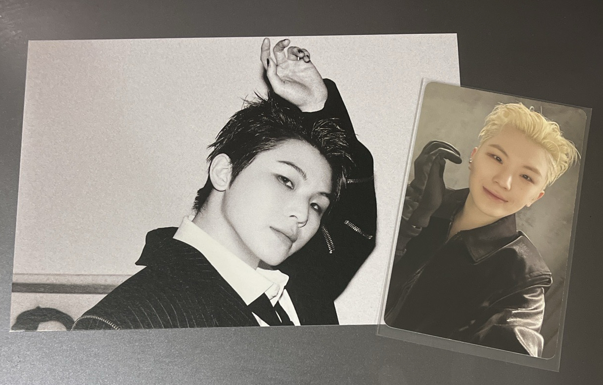 黑膠小卡+明信片 勳