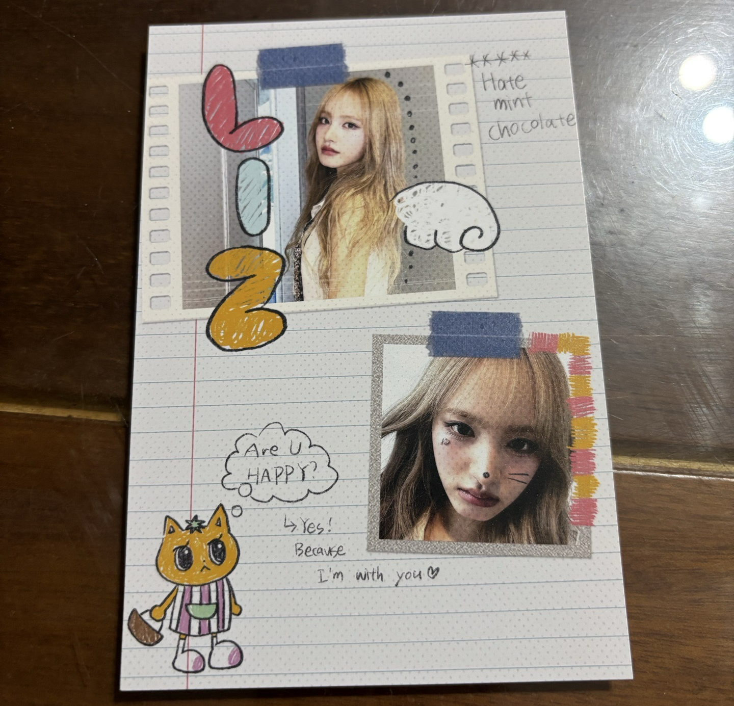 Be Alright 10月東京線下手渡 明信片 