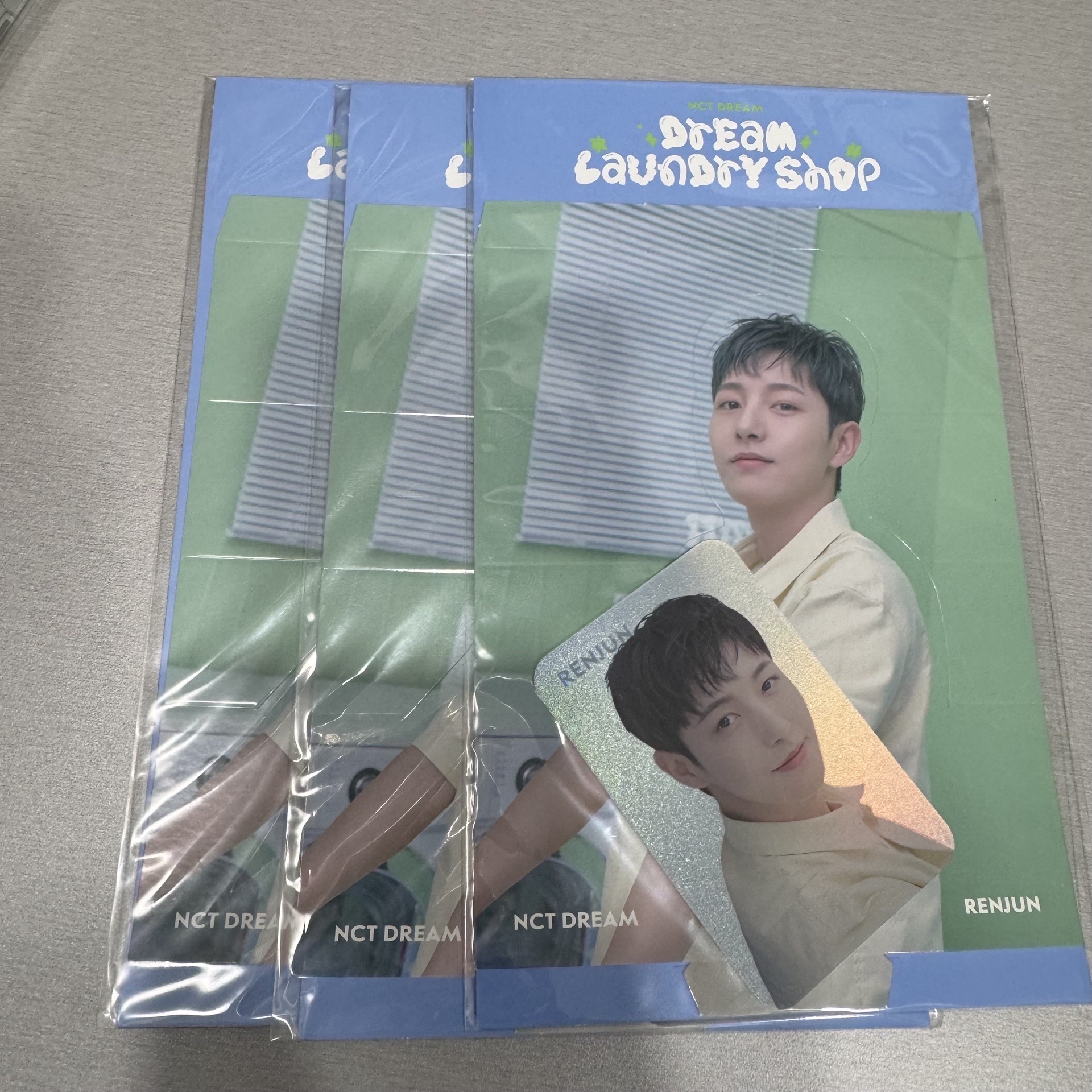 NCT Dream Launsry 洗衣房 立牌 一期 閃卡 仁俊