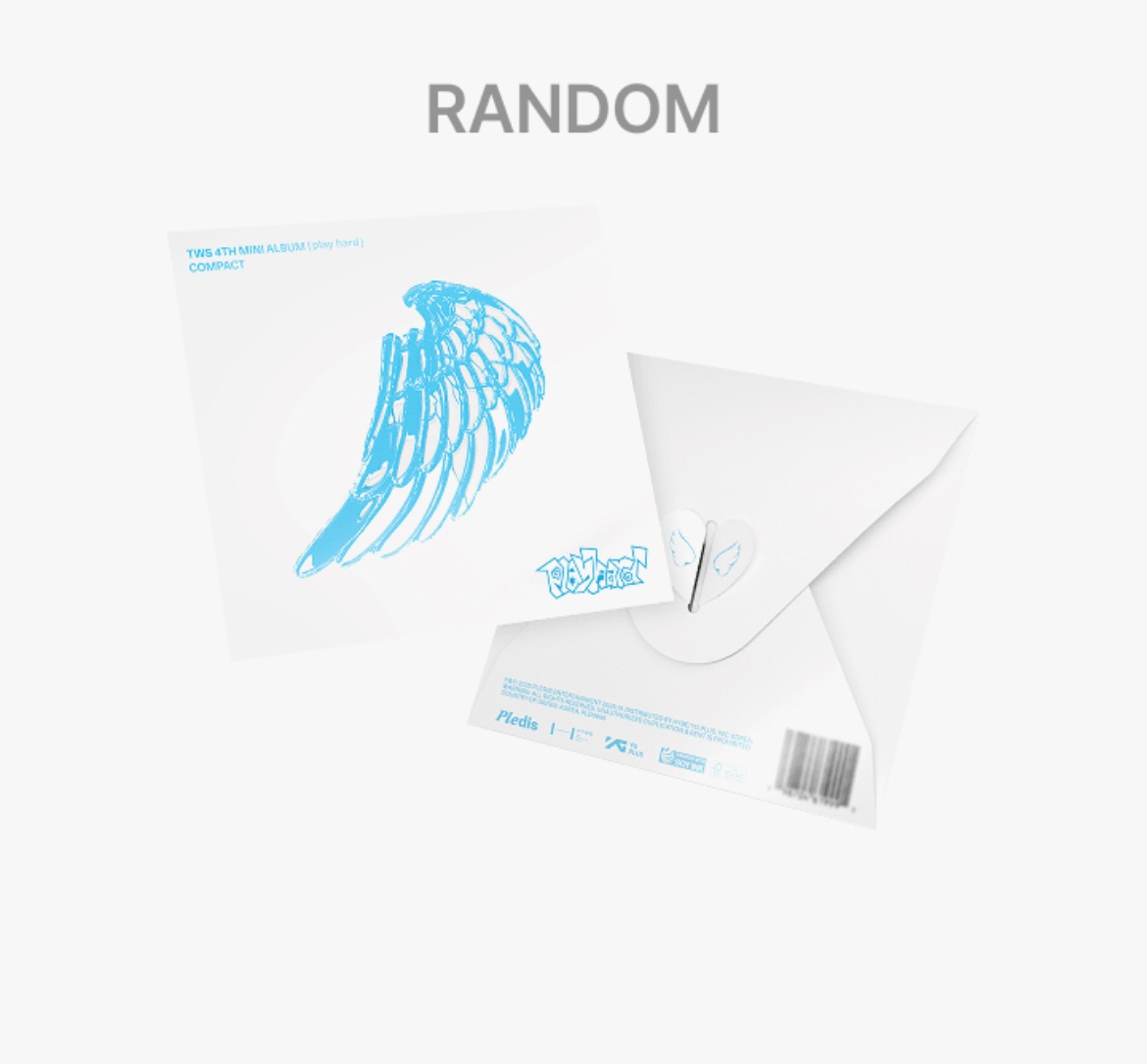 TWS play hard 單封 隨機 未拆專 迷四