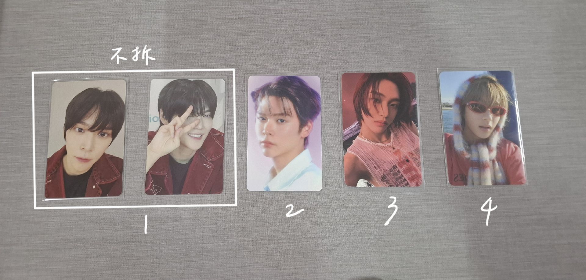 RIIZE 恩奭 元彬 燦榮 anton wonbin enuseok 專卡 簽售卡 特典卡