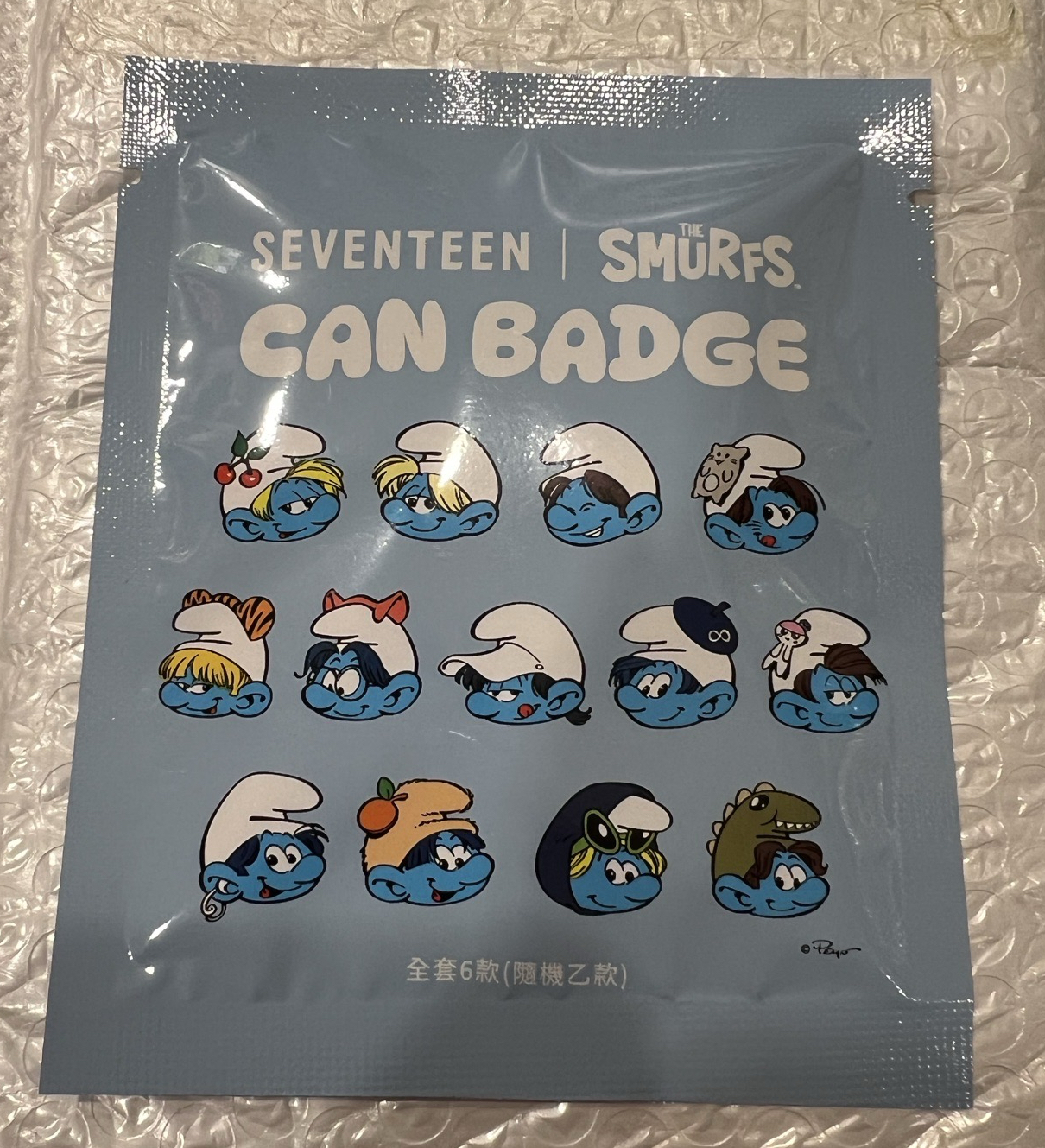 藍色小精靈徽章