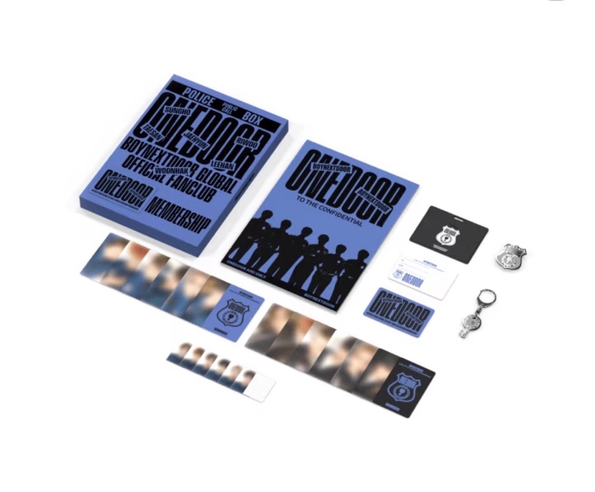 ［Boynextdoor2期會員禮］配置全在