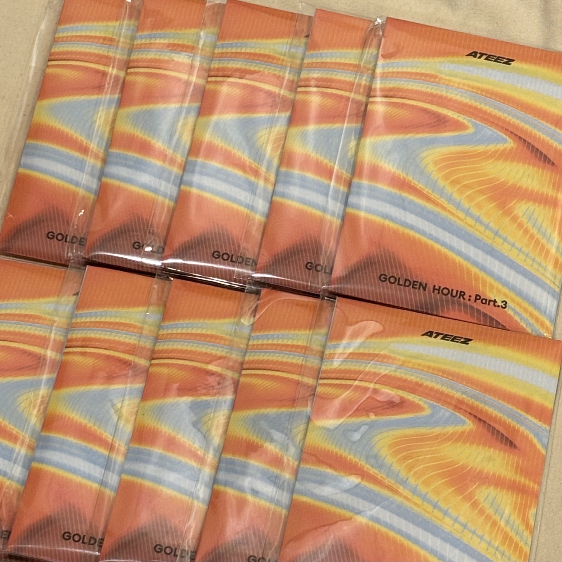 【現】ATEEZ ｜Golden Hour part.3 未拆POCA專(非簽售專)