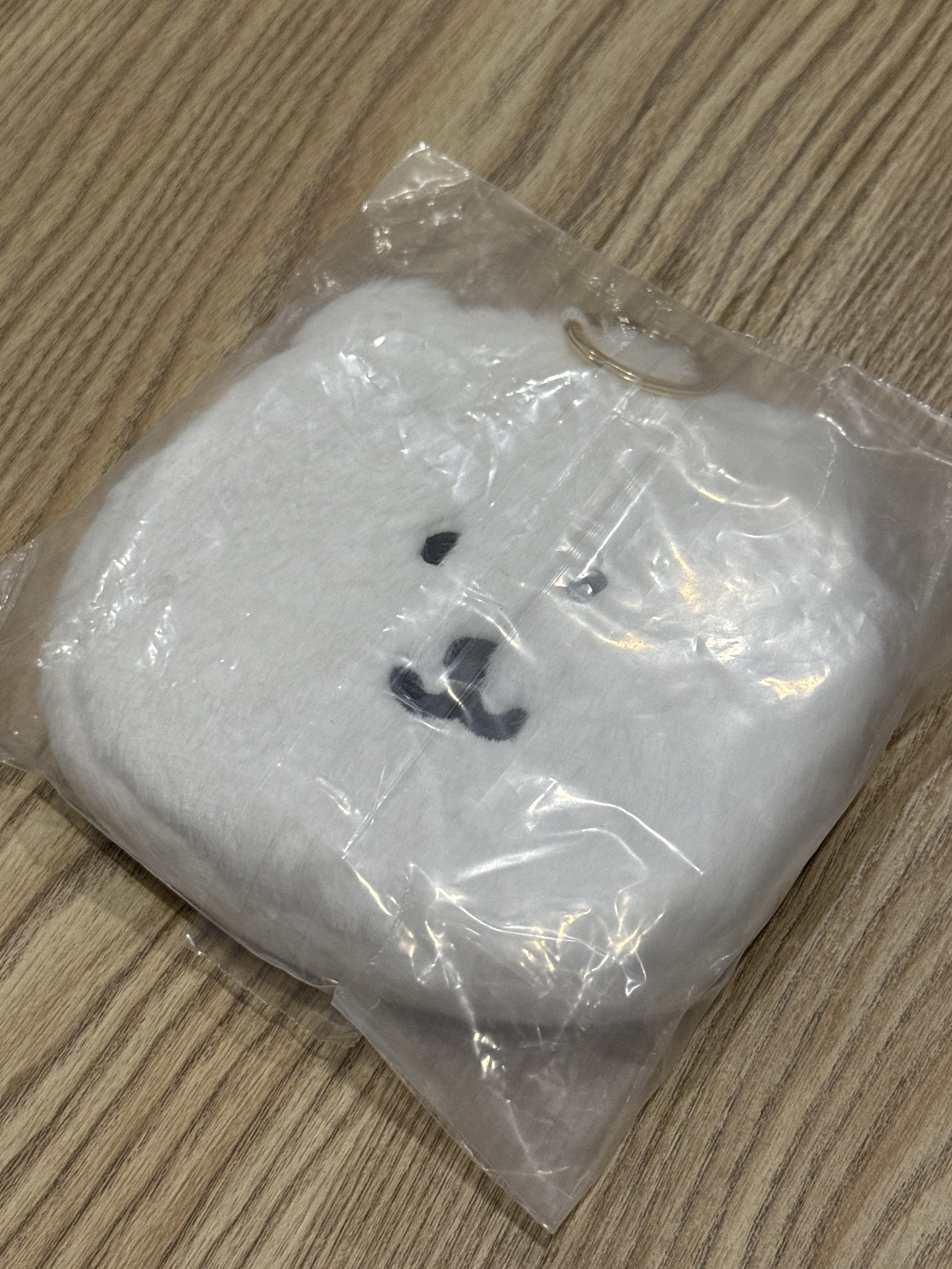 🍊自嘲熊 名創優品 白熊零錢包