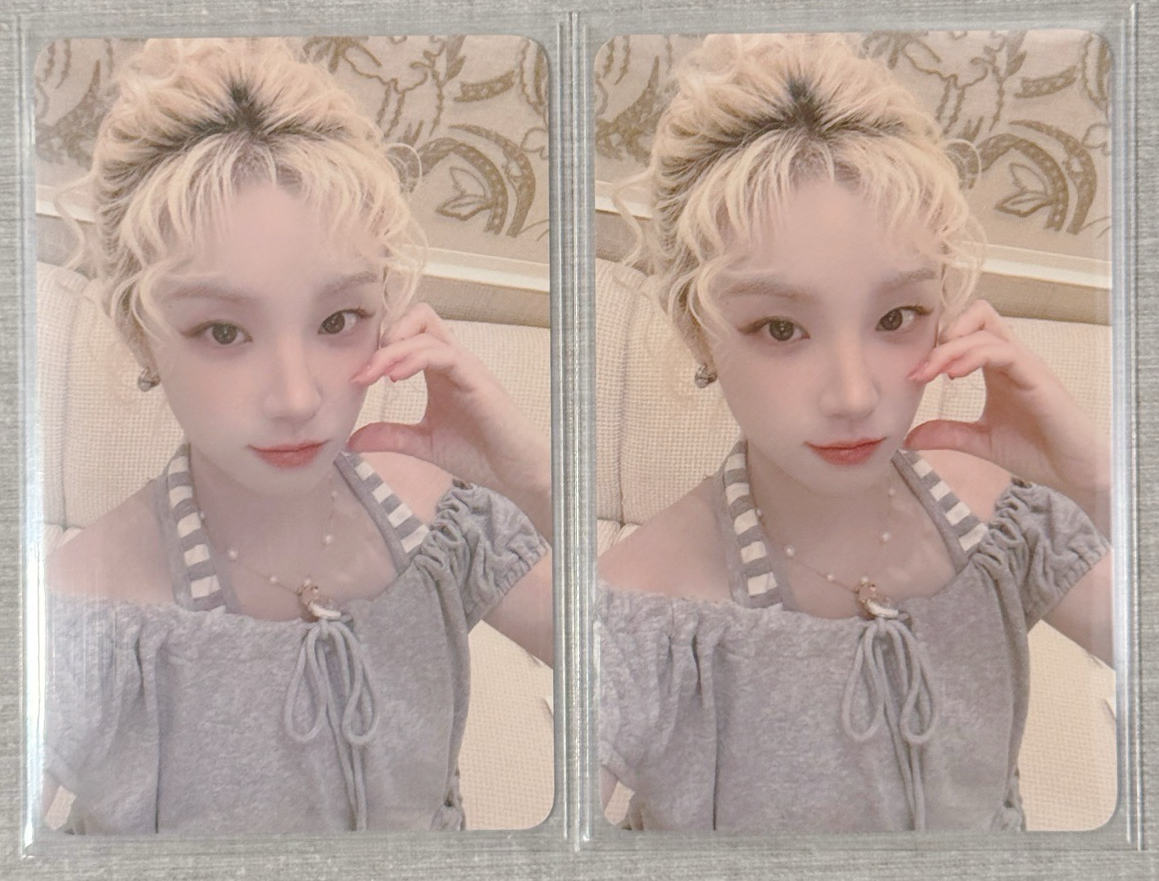 i-dle We are 琦 泡泡摩奇 中背簽售卡 