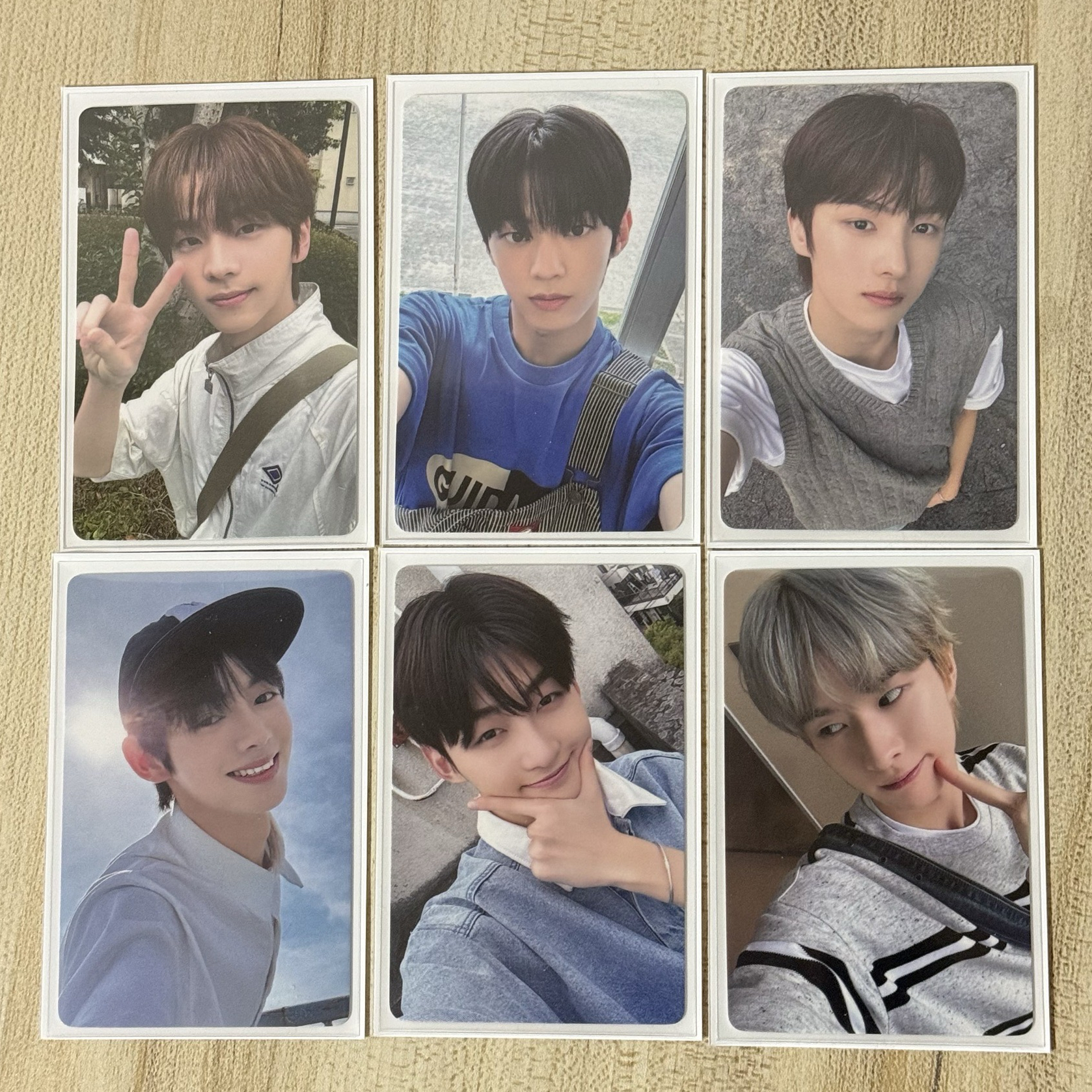 SUMMER BEAT! yzy 澳門sc 特典卡一套6張 TWS 申惟 道勳 英宰 韓振 志薫 炅潣