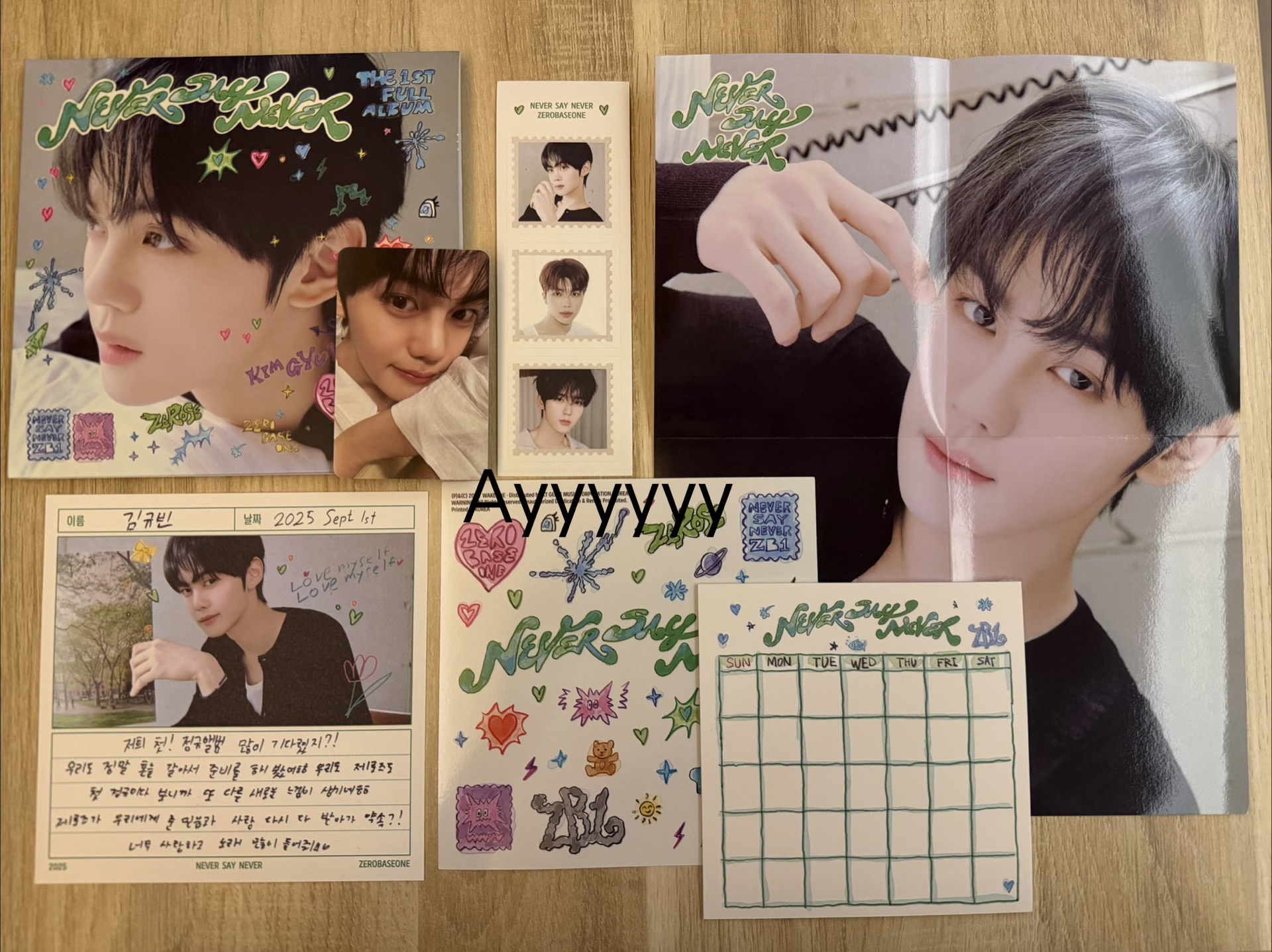 金奎彬 正規一單封配套全專