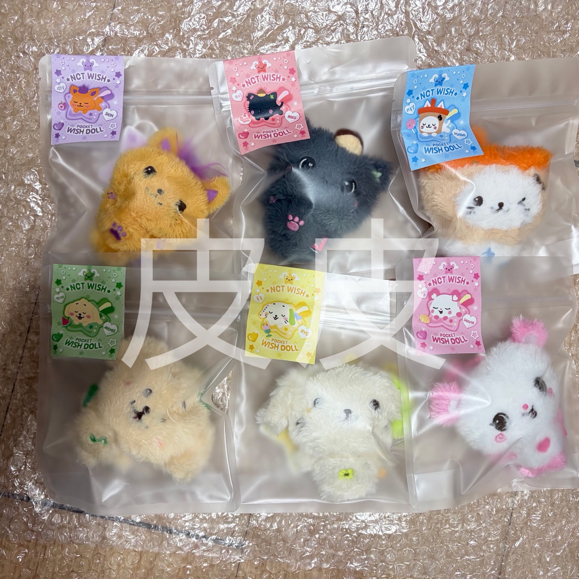 現貨⭐️NCT WISH bakery快閃 mini皮 口袋娃 wish doll