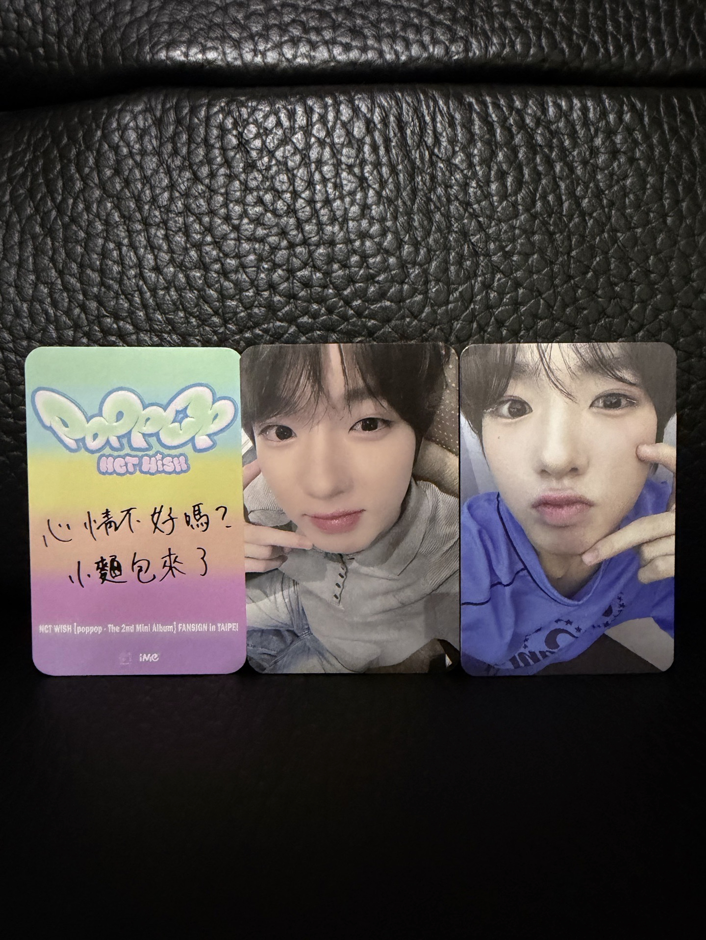 NCT Wish 台灣簽售 簽售卡 專卡