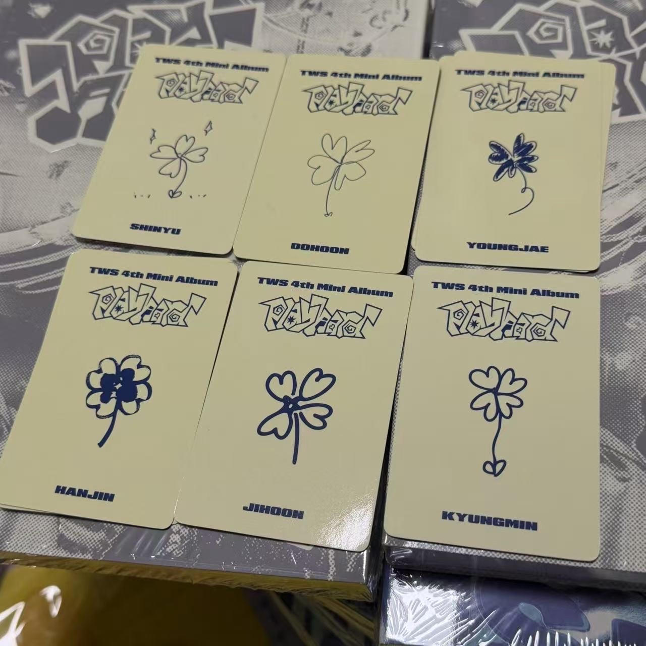 TWS一直娛5.0（手繪幸運草卡背）