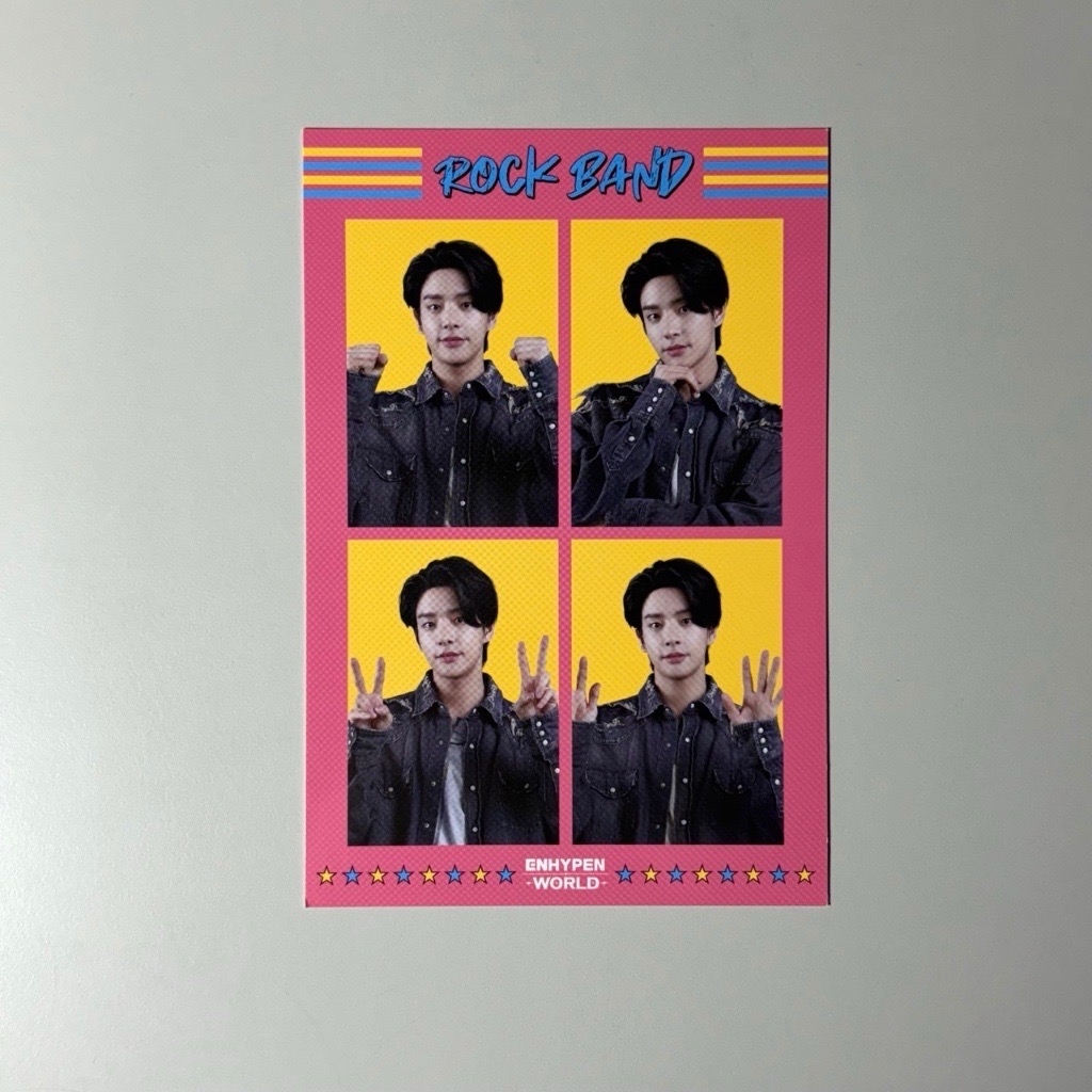 jake 搖滾滿額四宮格