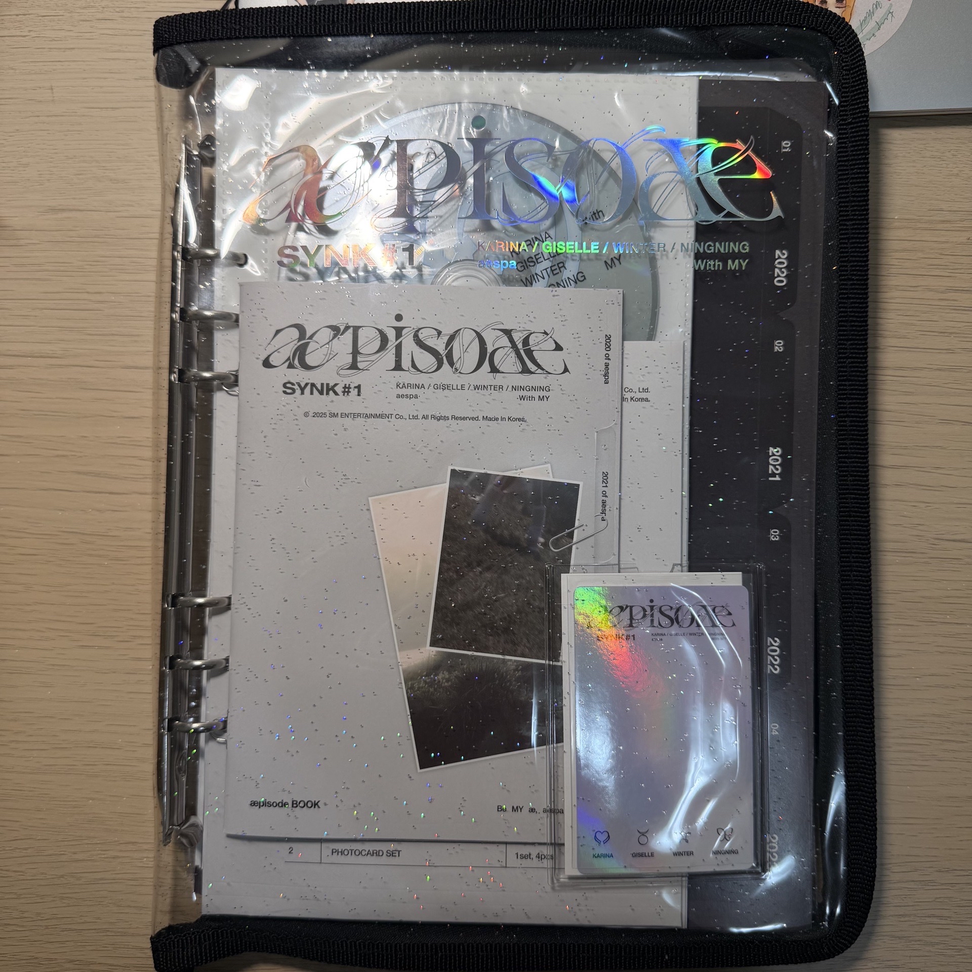 aespa回憶錄 白版 DVD版 空專