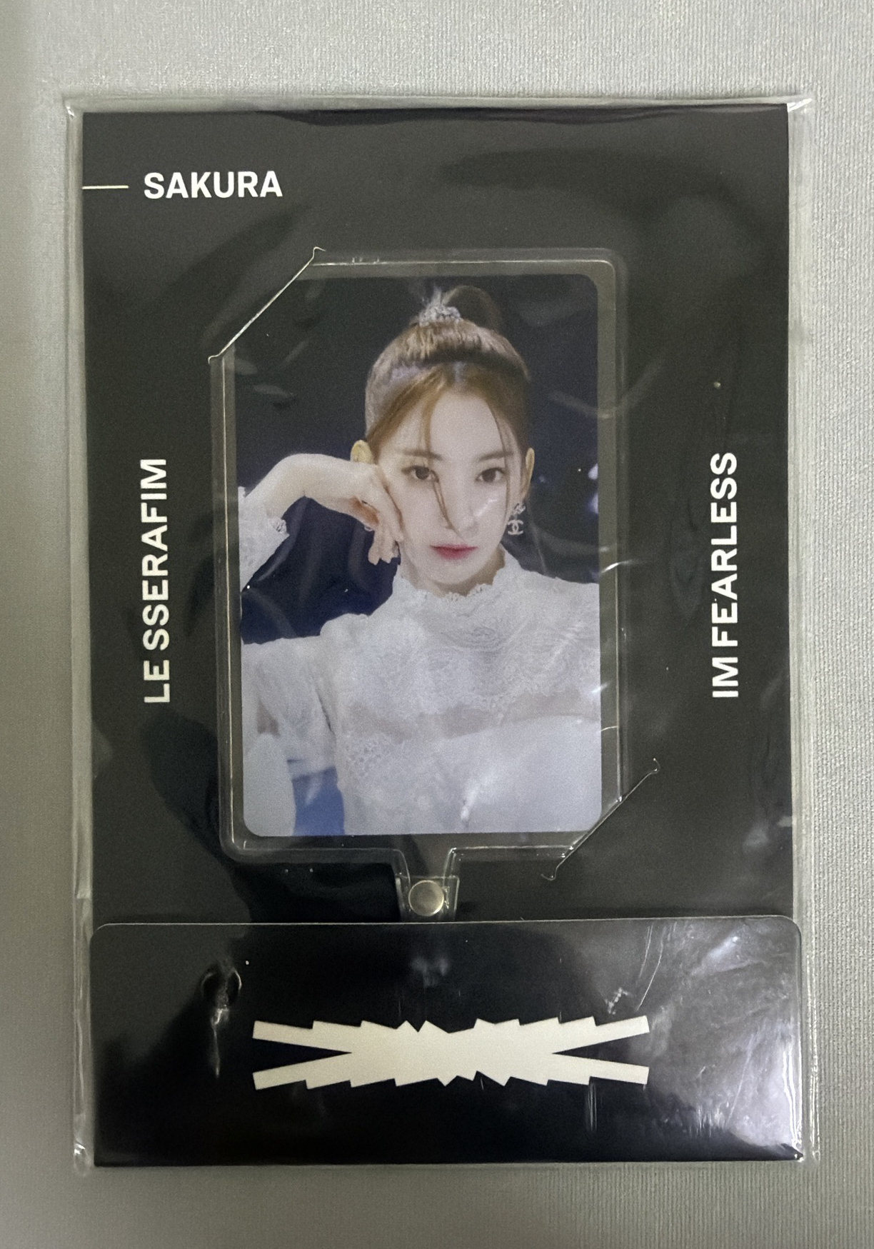  手機掛繩夾片(SAKURA 咲良ver.)PHONE TAB JAPAN 1st Single「FEARLESS」