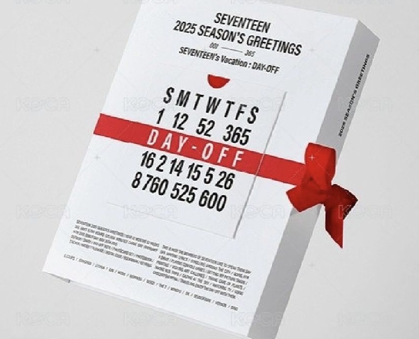 SEVENTEEN2025年曆（可拆售