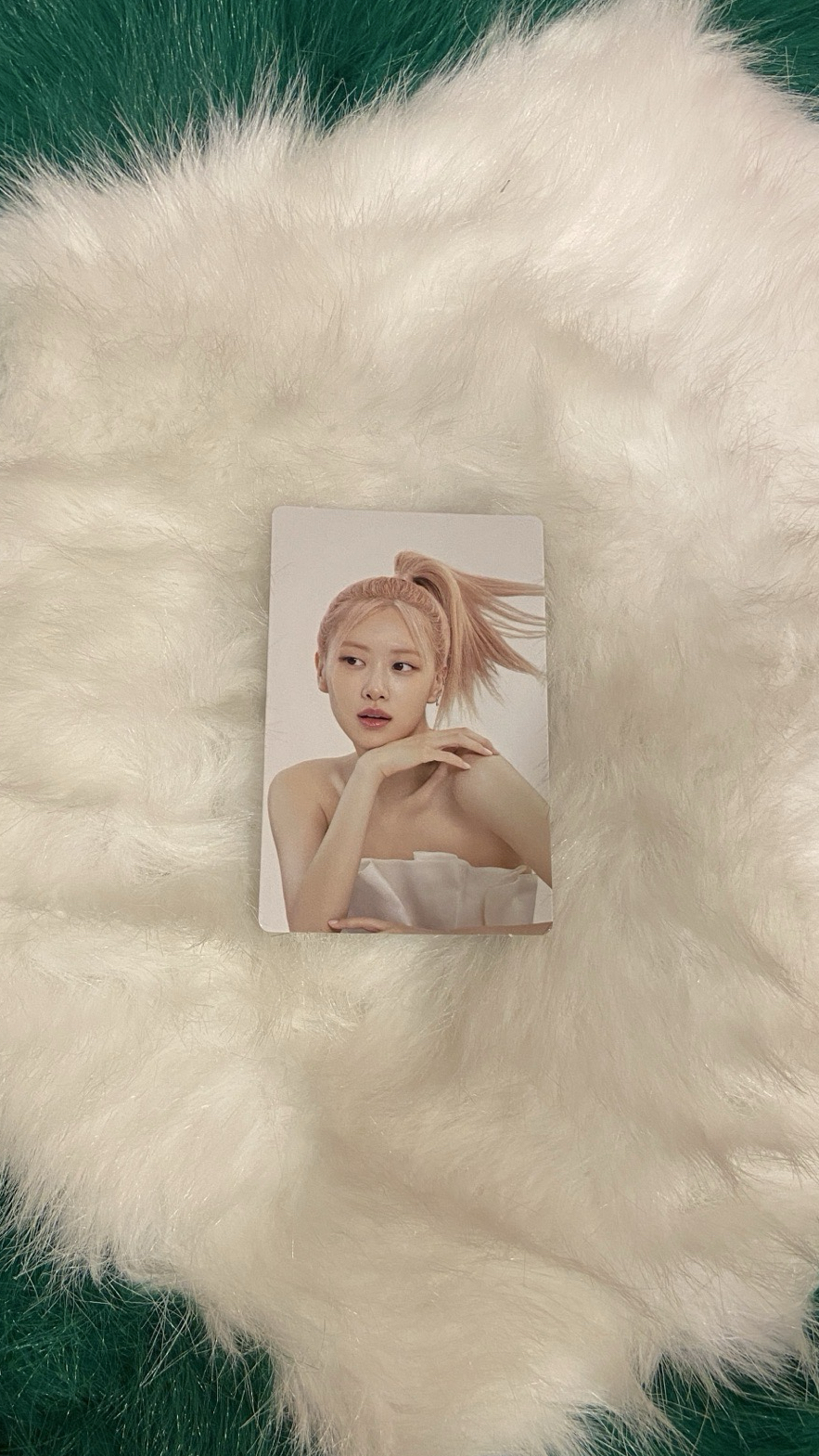 Rosé x Sulwhasoo 代言卡