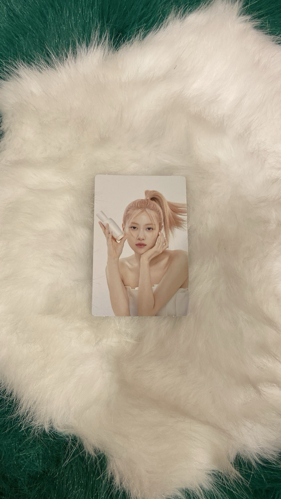 Rosé x Sulwhasoo 代言卡