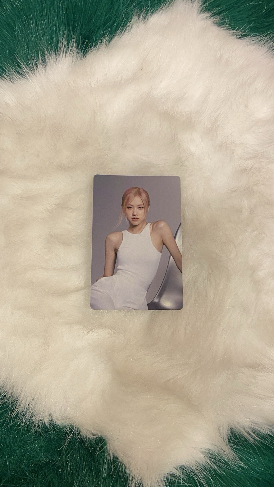 Rosé x Sulwhasoo 代言卡