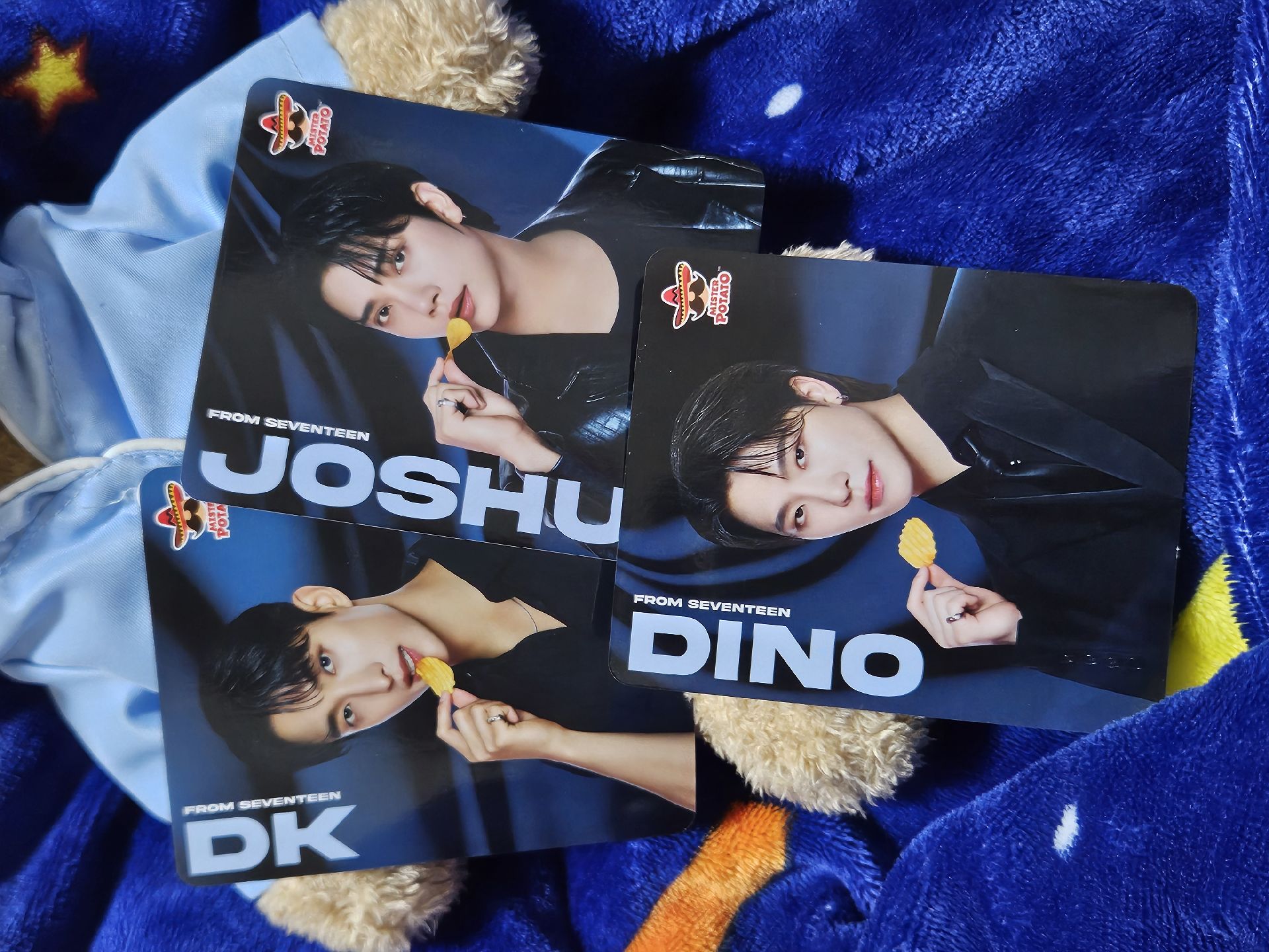 Seventeen 代言Mister Patato 洋芋片（整組）