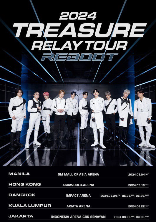 2024 TREASURE RELAY TOUR [REBOOT] in ASIA
