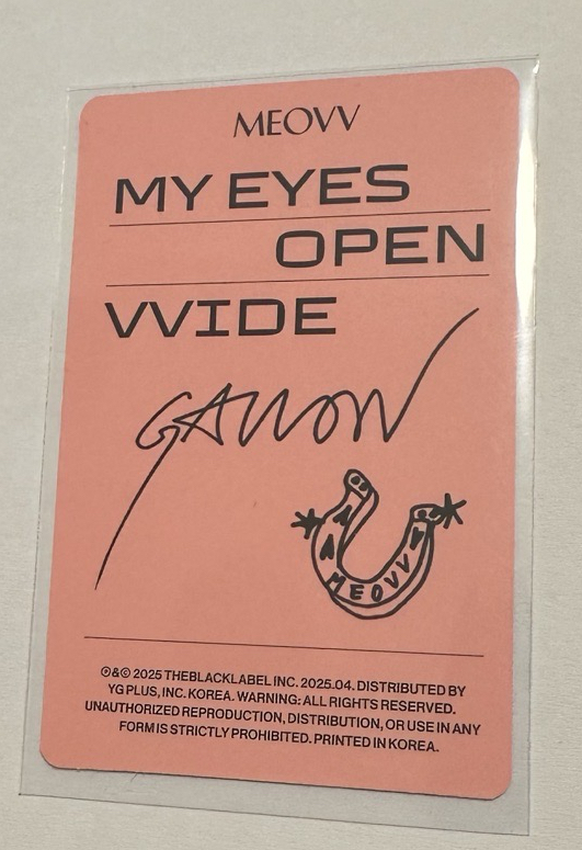 MEOVV 迷一 專輯卡 ver.Grill