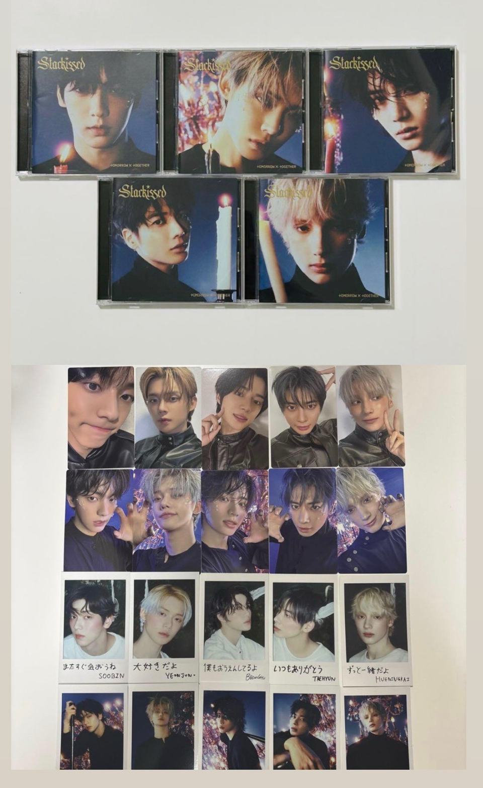 TXT日專 starkissed solo jacket個封全專