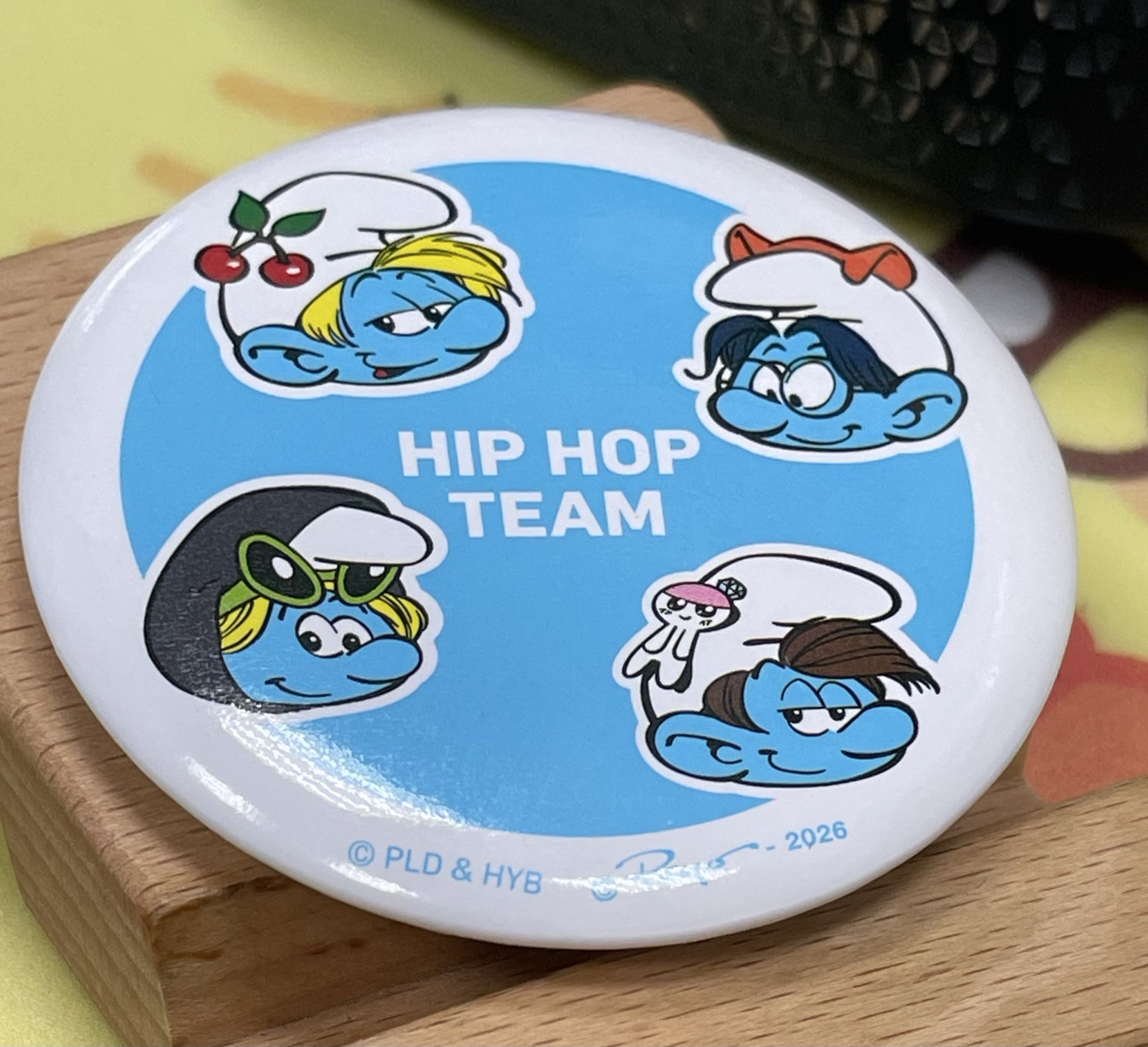 7-11小精靈 hiphop隊徽章