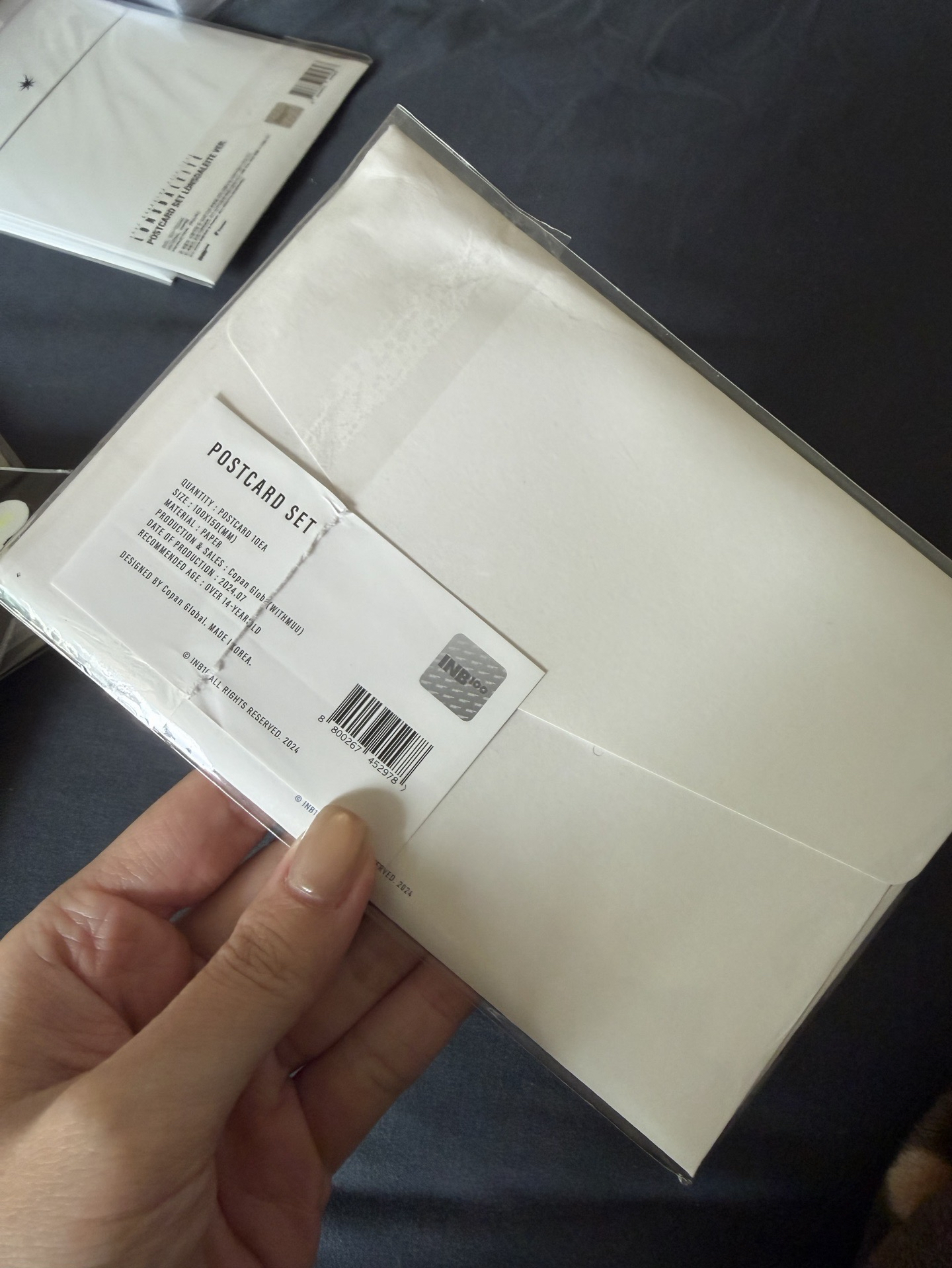 邊伯賢一巡安可明信片組