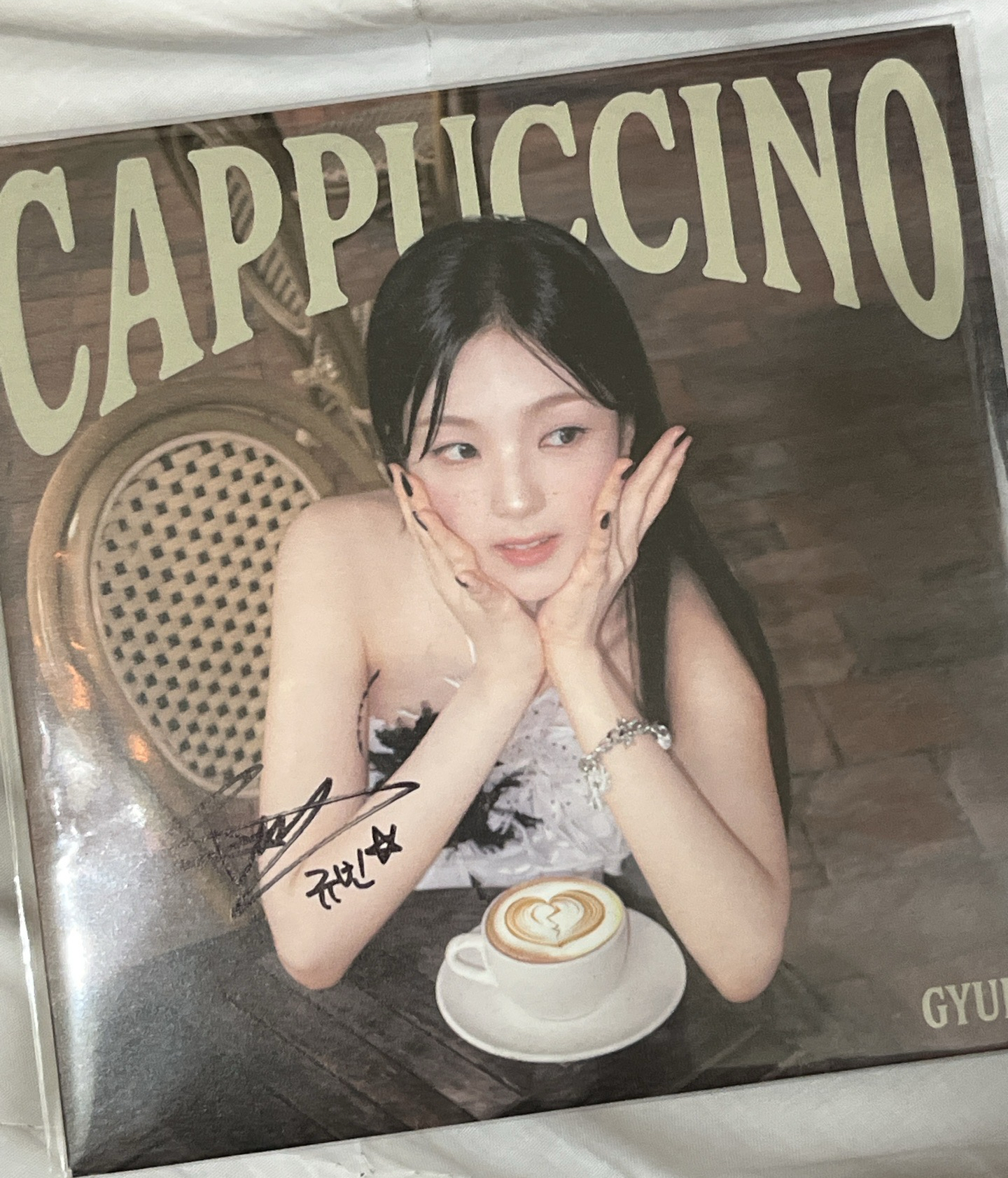 gyubin 簽名未公開專輯