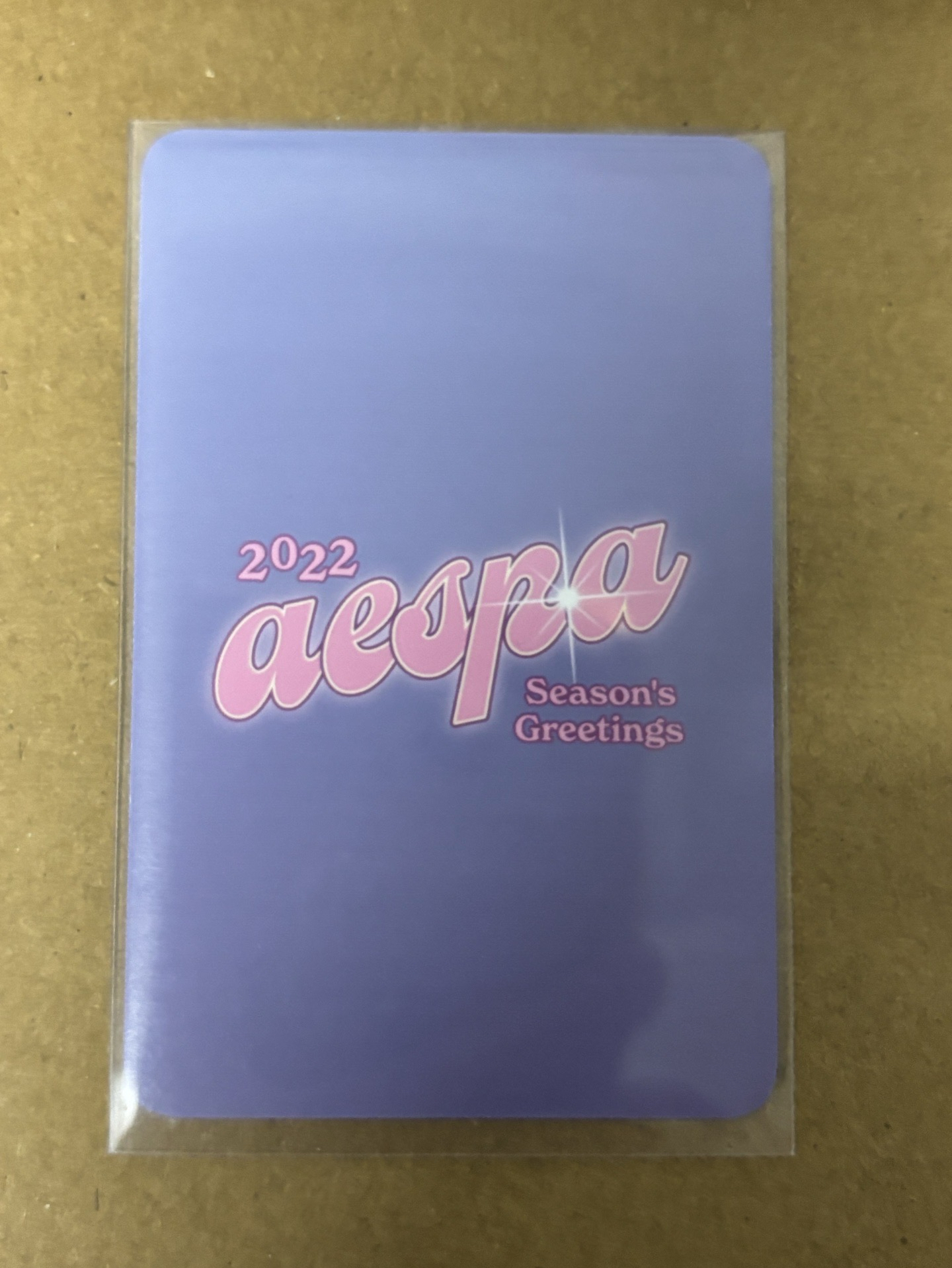 aespa NingNing 寧 2022年曆 k4 特典卡 寧-51