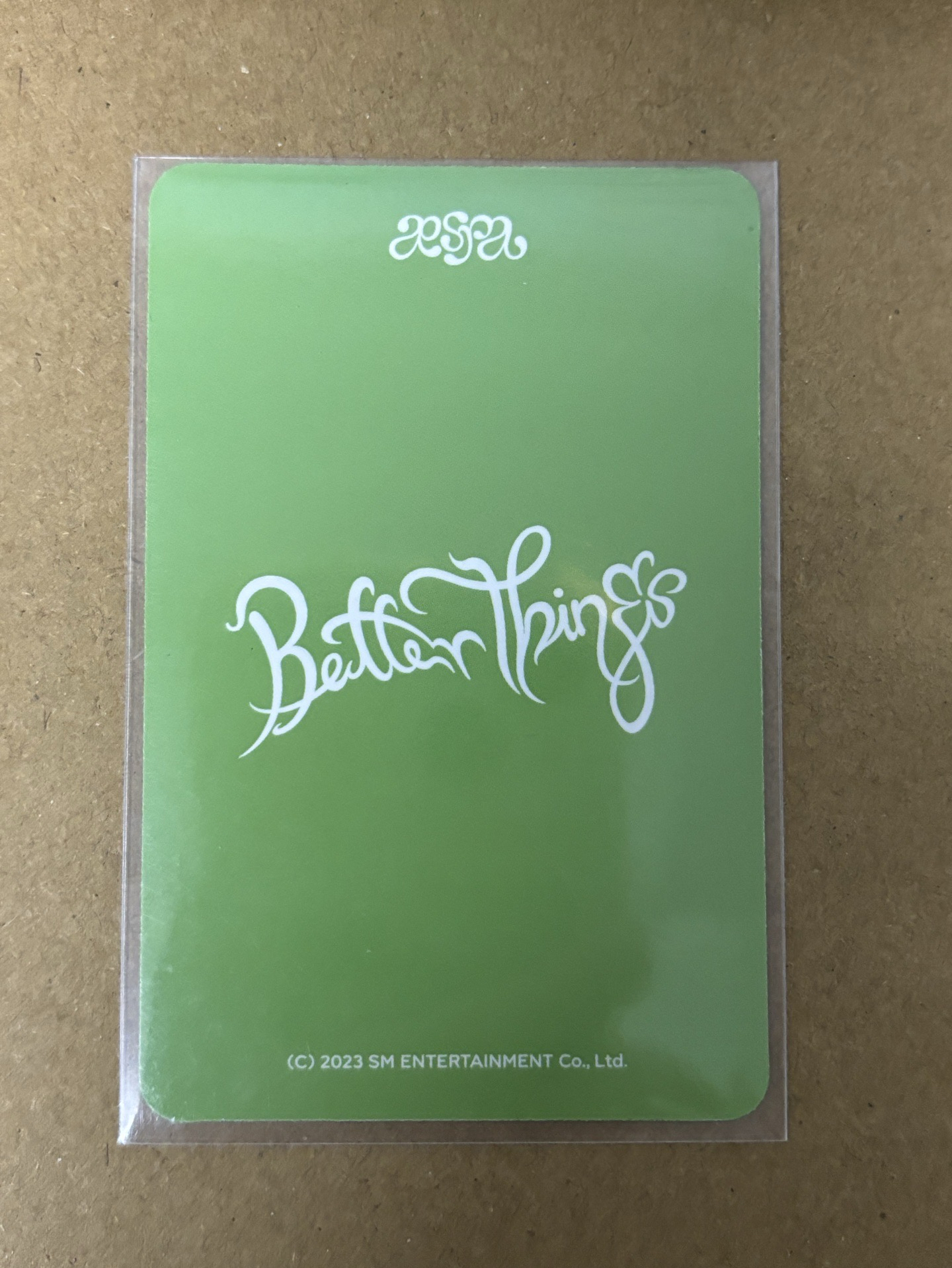 aespa NingNing 寧 Better Things 隨機卡 B寧 寧-54