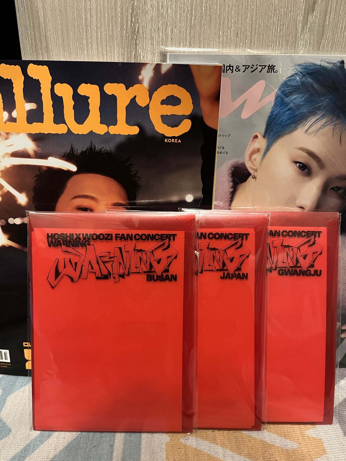 WARNING 豪雨演唱會城市限定 票卡組 