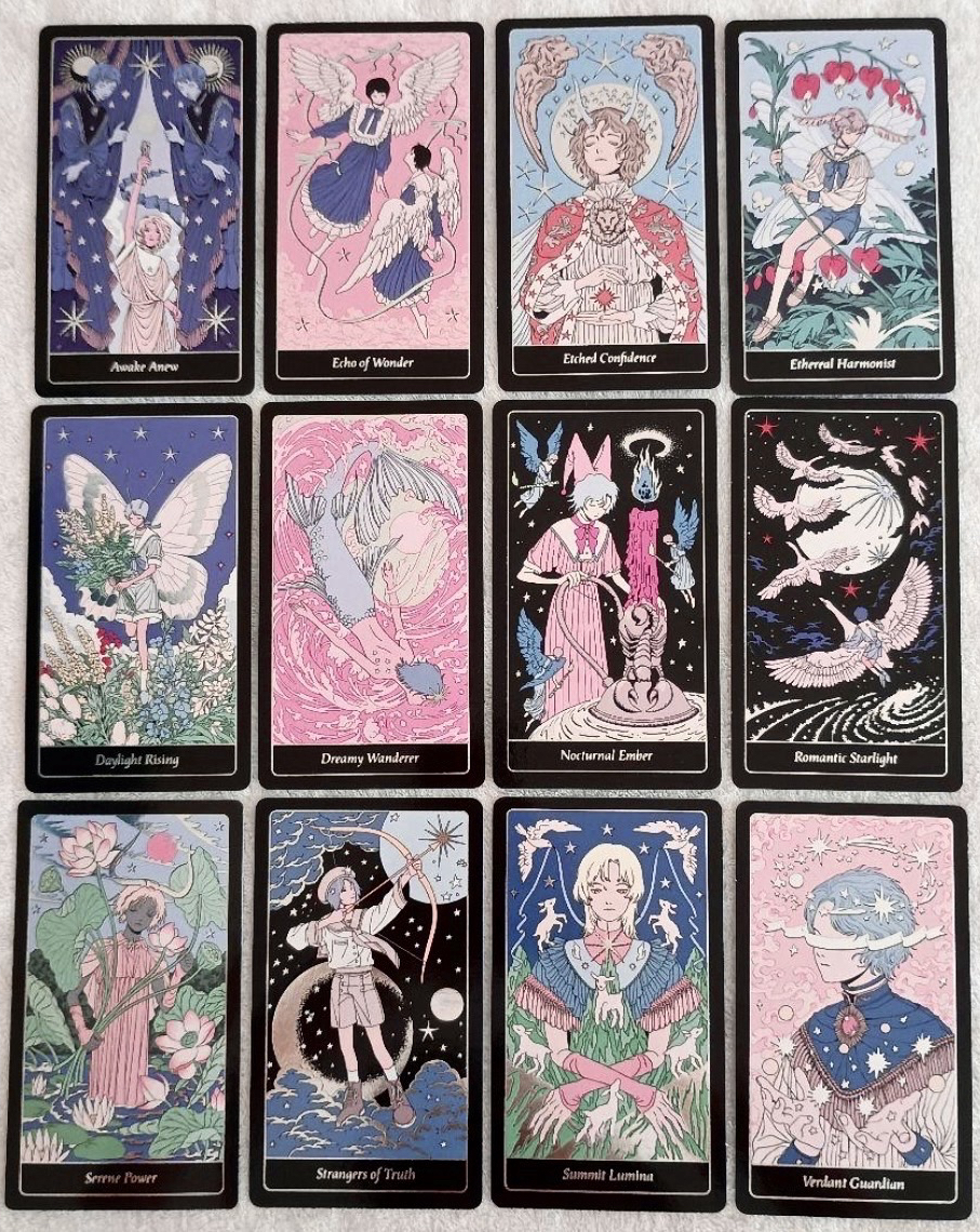 TXT正四專輯 塔羅牌/塔羅卡大全套12張