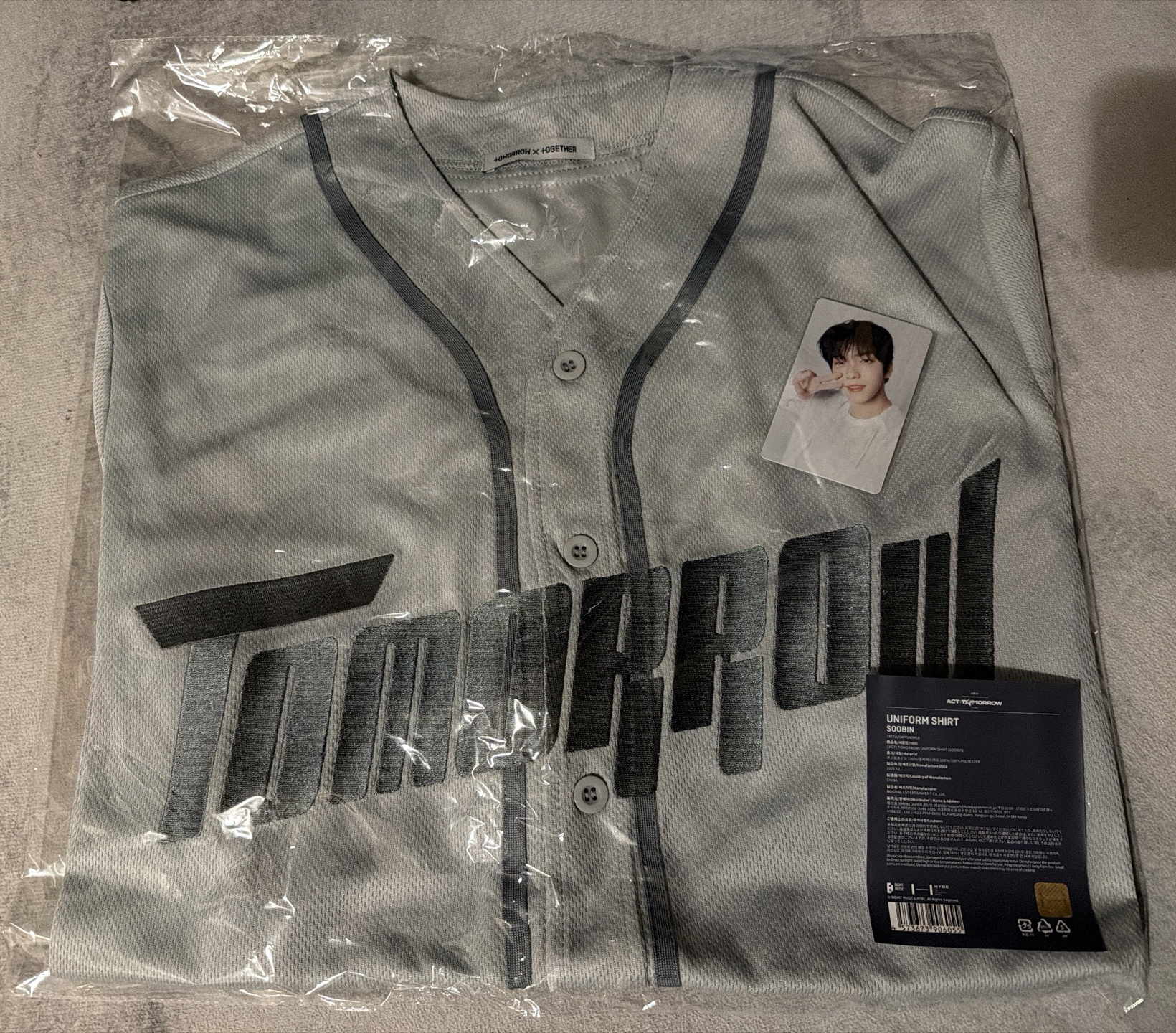 🎉現貨🎉 TXT 秀彬 日巡棒球衣