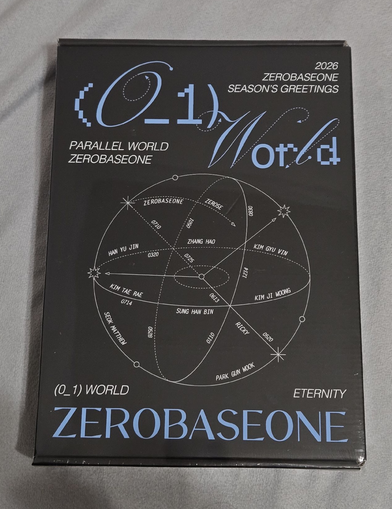 zb1 2026年曆未拆 無特典