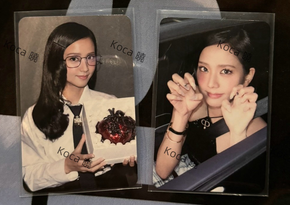 Jisoo K4見面會小卡 限量50張
