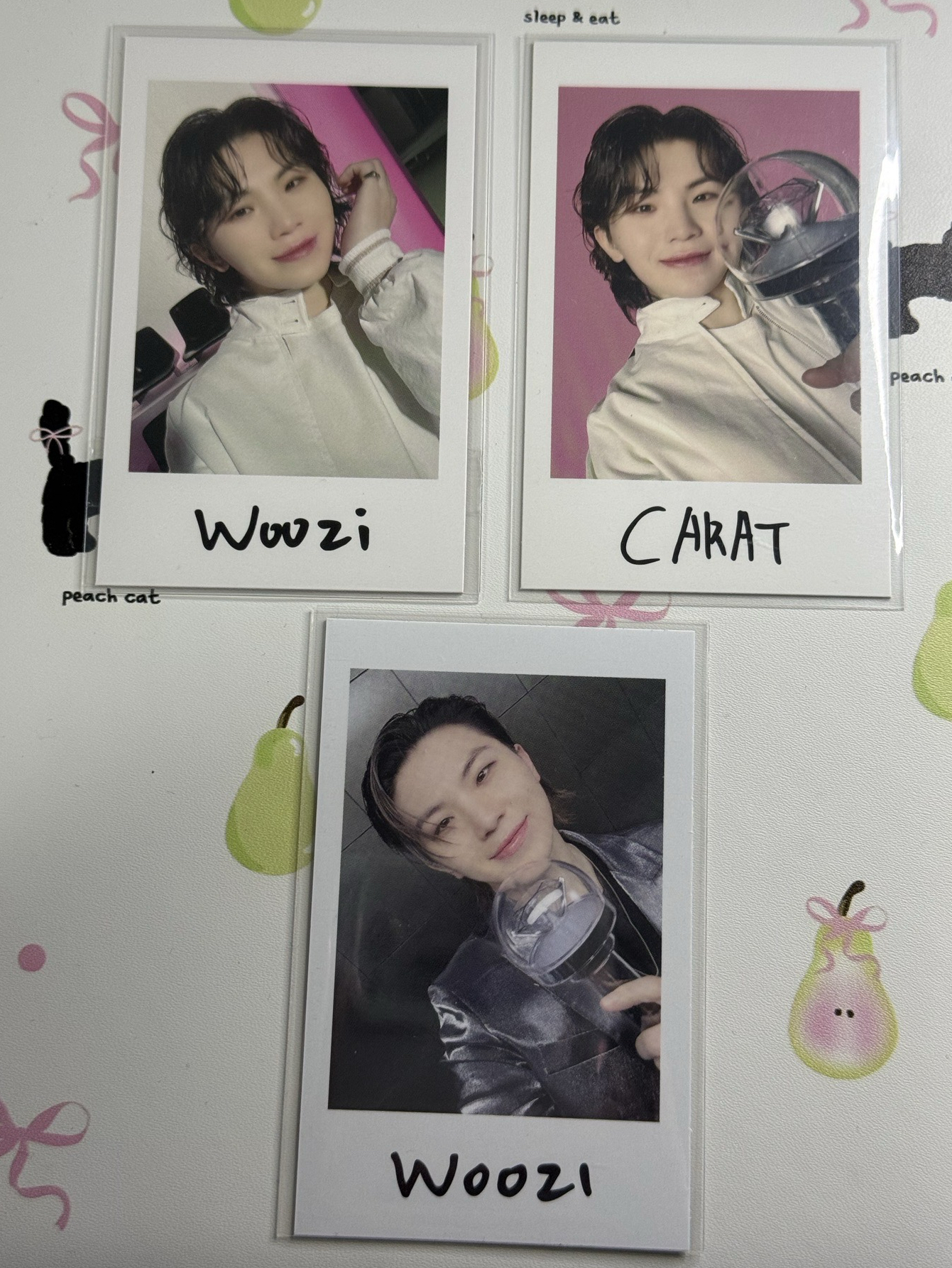 FOLLOW AGAIN&RIGHT HERE 拍立得 李知勳WOOZI 