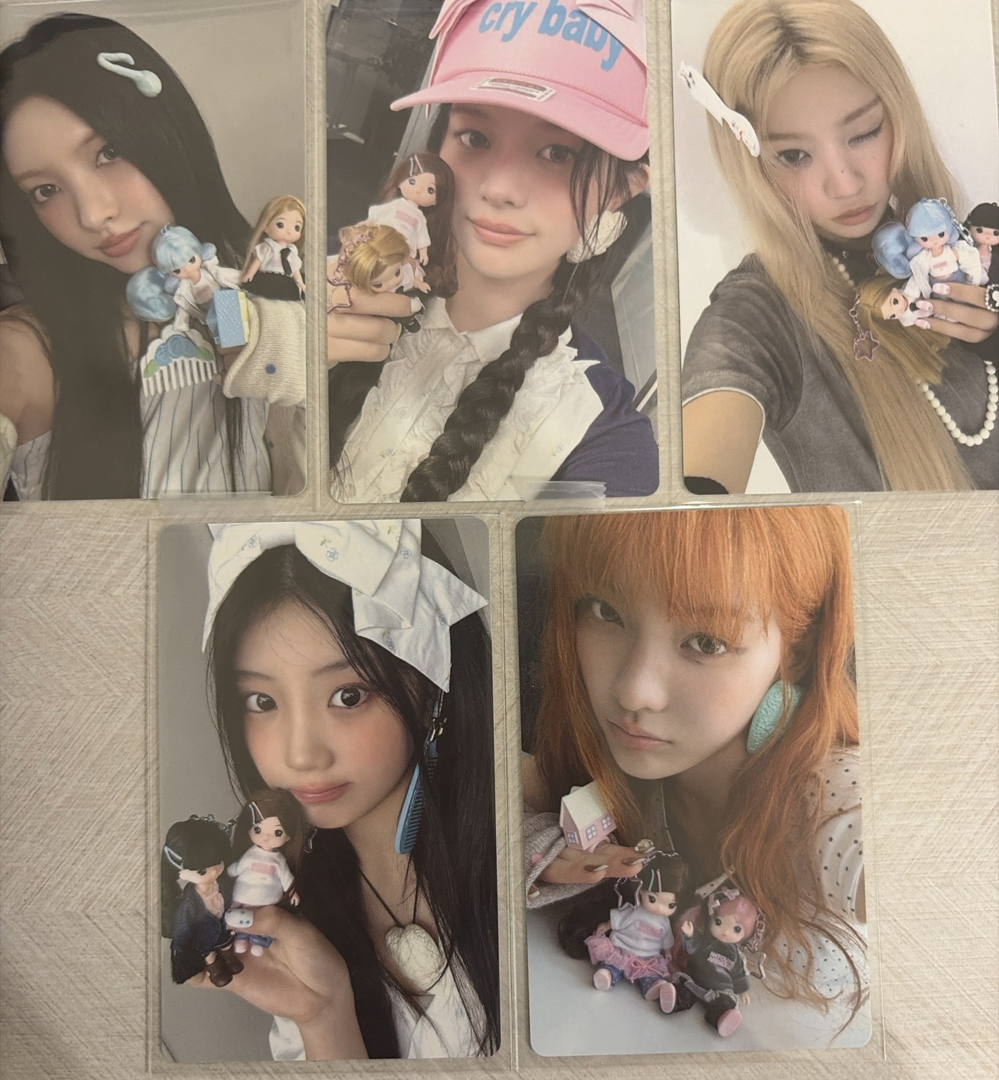 Illit 不再可愛 娃專小卡 玧我 敏珠 萌花 沅禧 彩羽