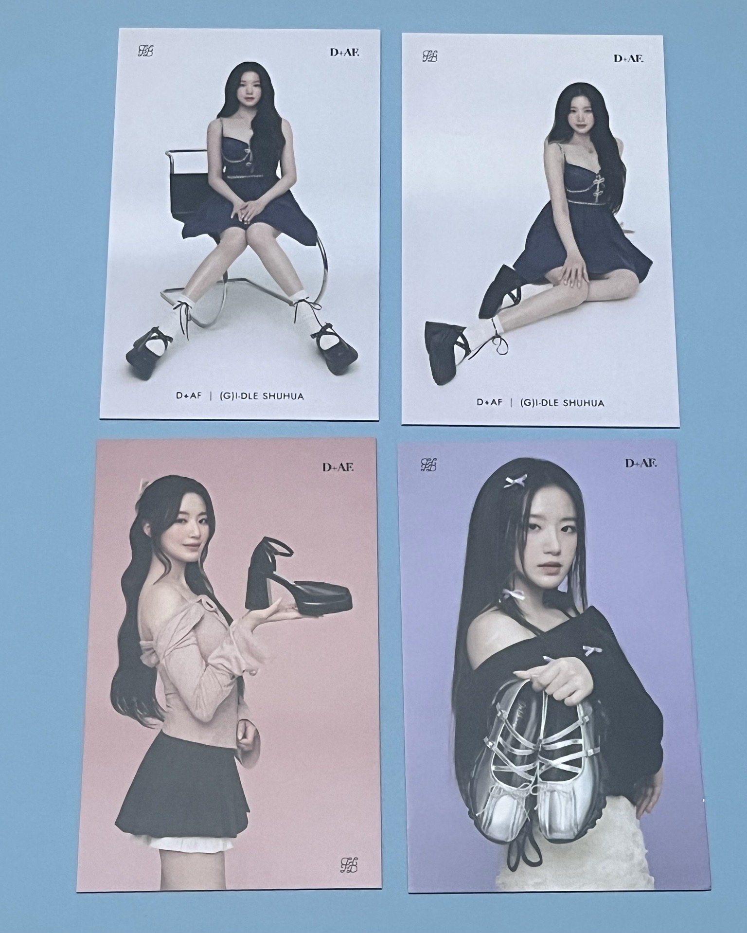 idle 舒華 D+AF 代言卡 