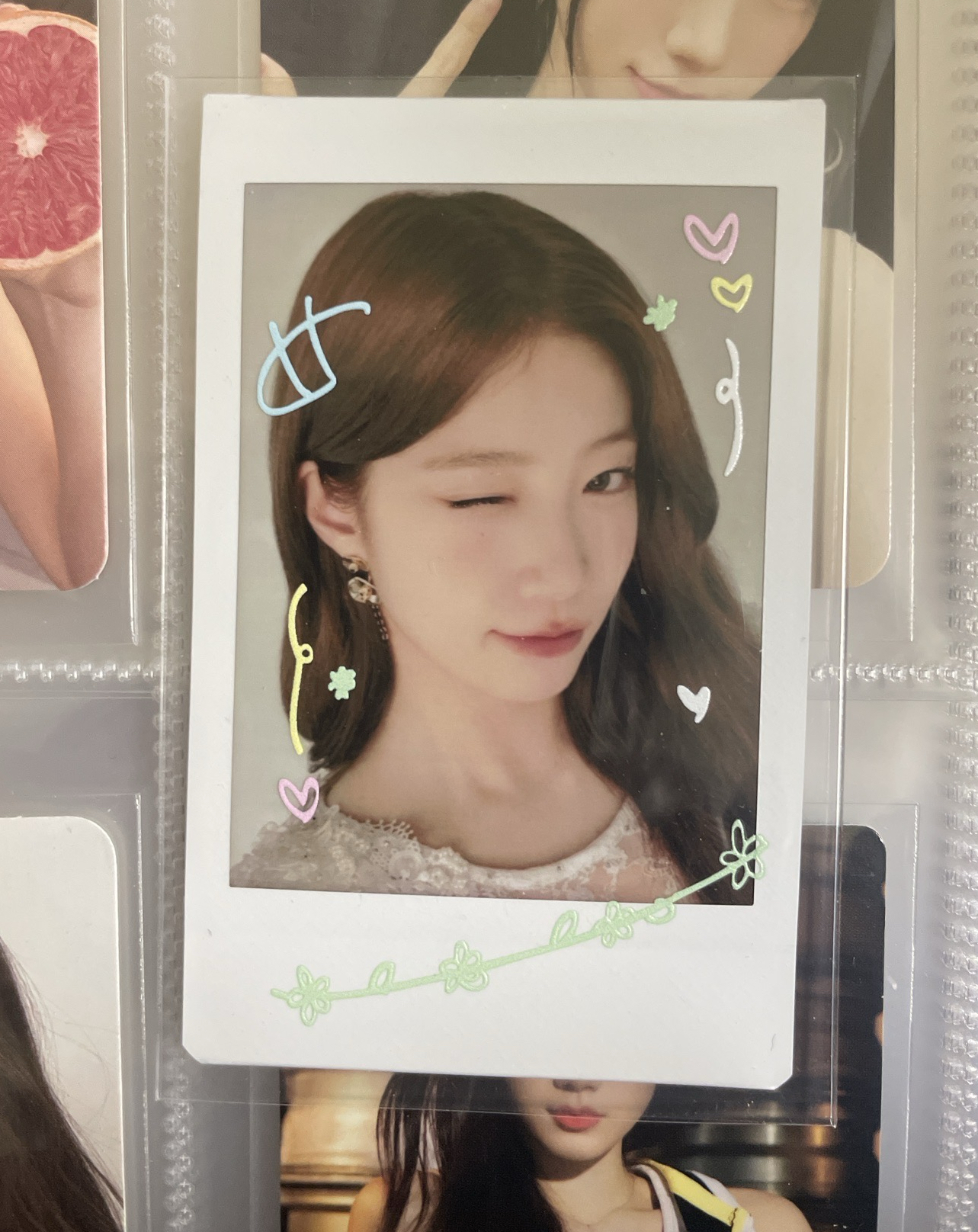 東蛋 中村一葉 Kazuha 塗鴉拍立得