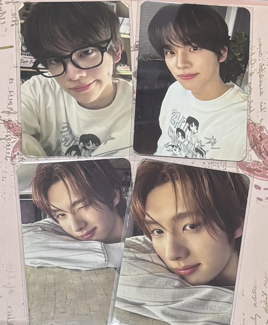 try with us 單封小卡 眼鏡申