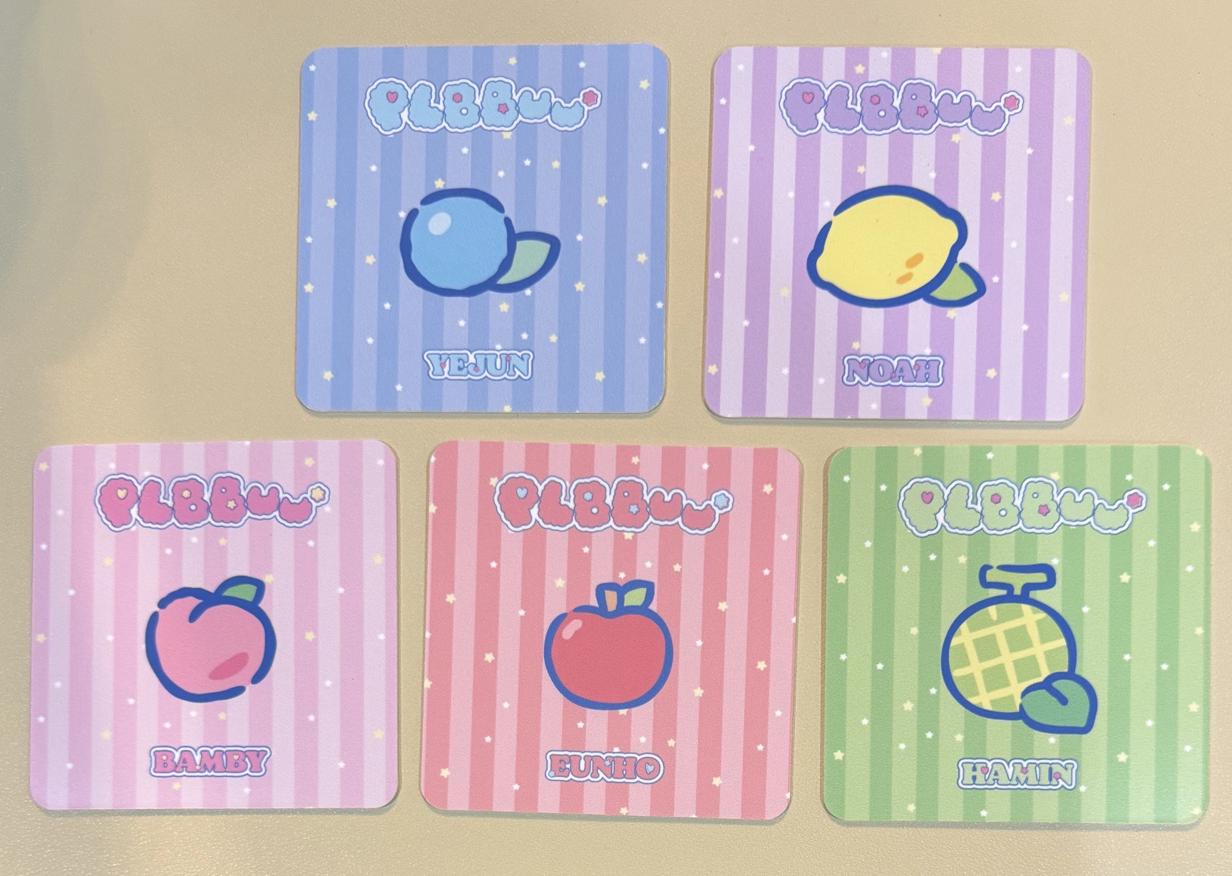 BBUU! k4通路 滿額 杯墊組