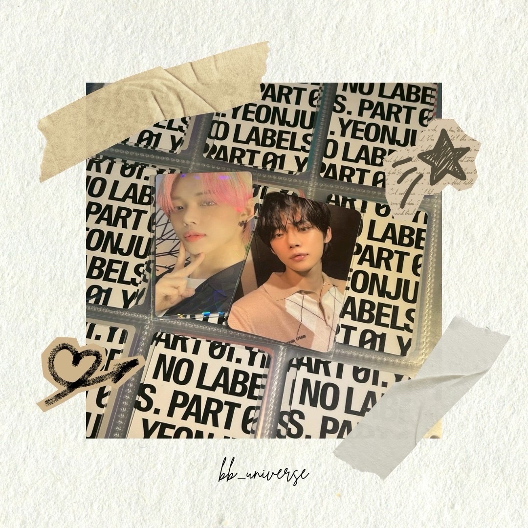 TXT YEONJUN 然竣 迷三 blue hour AR版專卡 迷五m2u 2.0特典卡